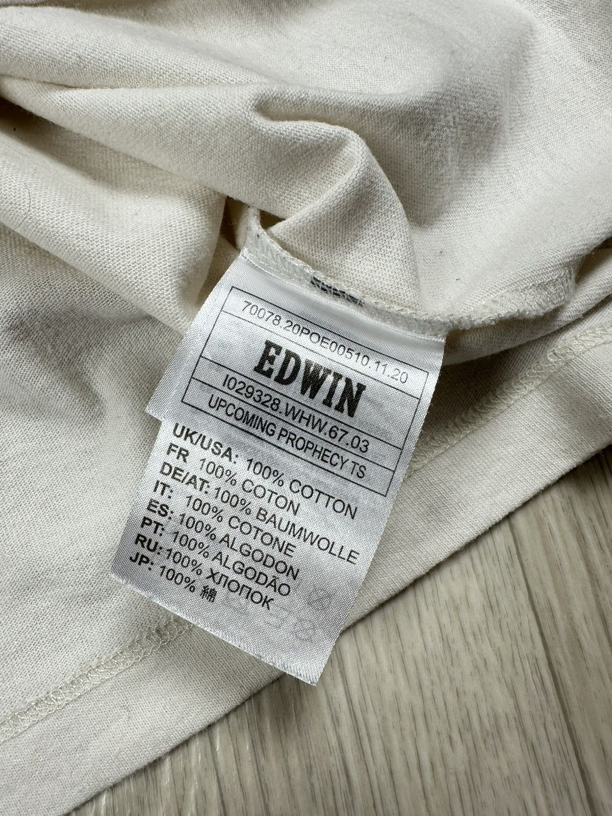 Edwin × Japanese Brand Rare T-Shirt EDWIN Japan Style Tee Size M Size US M / EU 48-50 / 2 - 12 Thumbnail