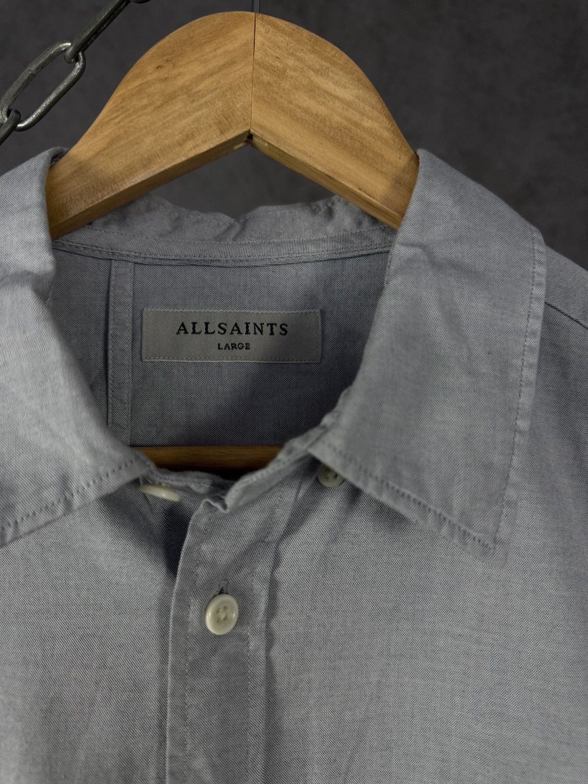 Allsaints Allsaints designer logo shirt Size US L / EU 52-54 / 3 - 3 Thumbnail