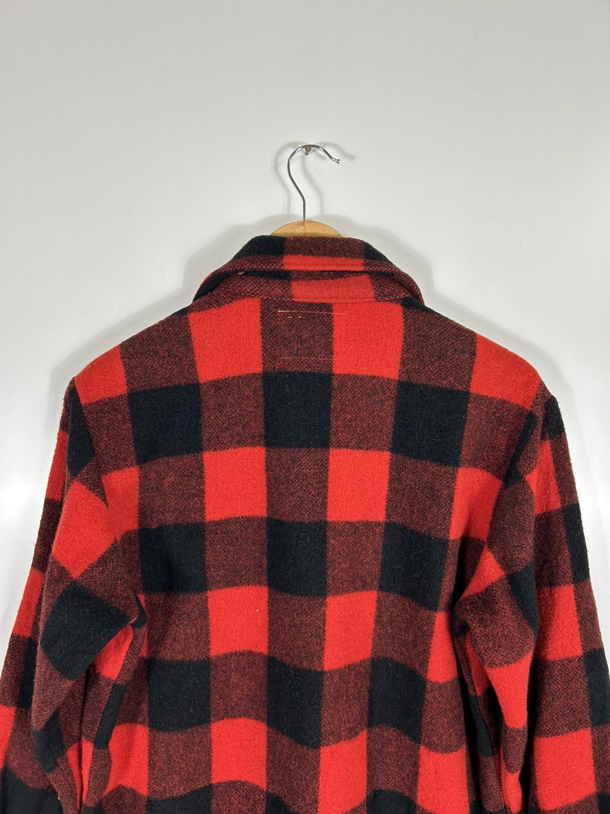 Big John ⚡️Vintage 70’s Big John Wool Flannel Button Chore Shirt Jcket Size US M / EU 48-50 / 2 - 16 Thumbnail