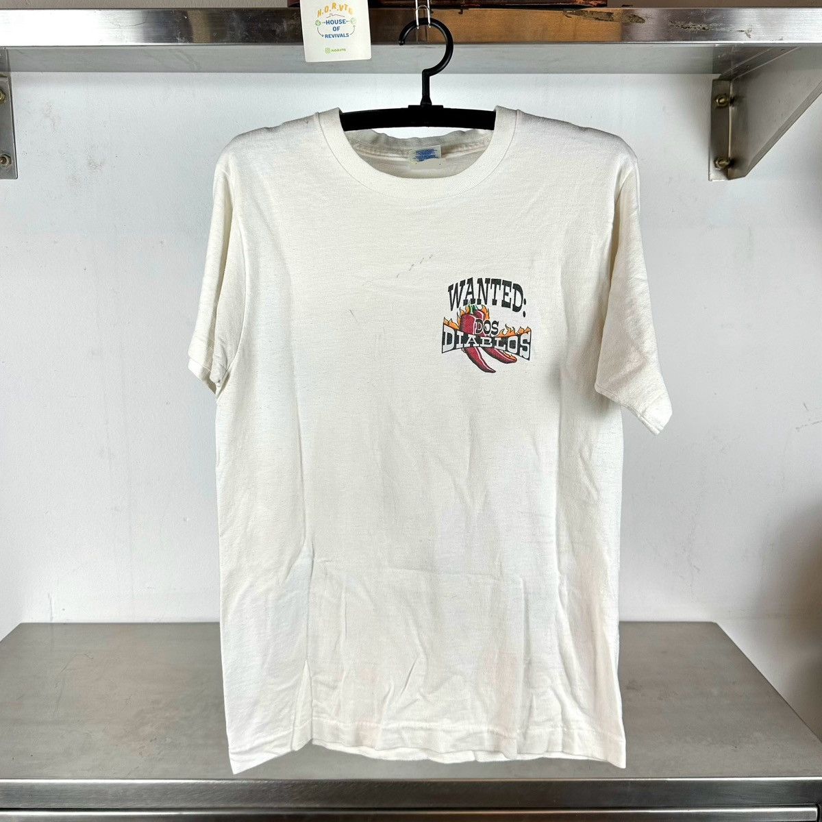 NASCAR × Vintage Vintage 90s Nascar Dos Diablos 5 Time World Champ T-shirt Size US M / EU 48-50 / 2 - 2 Thumbnail