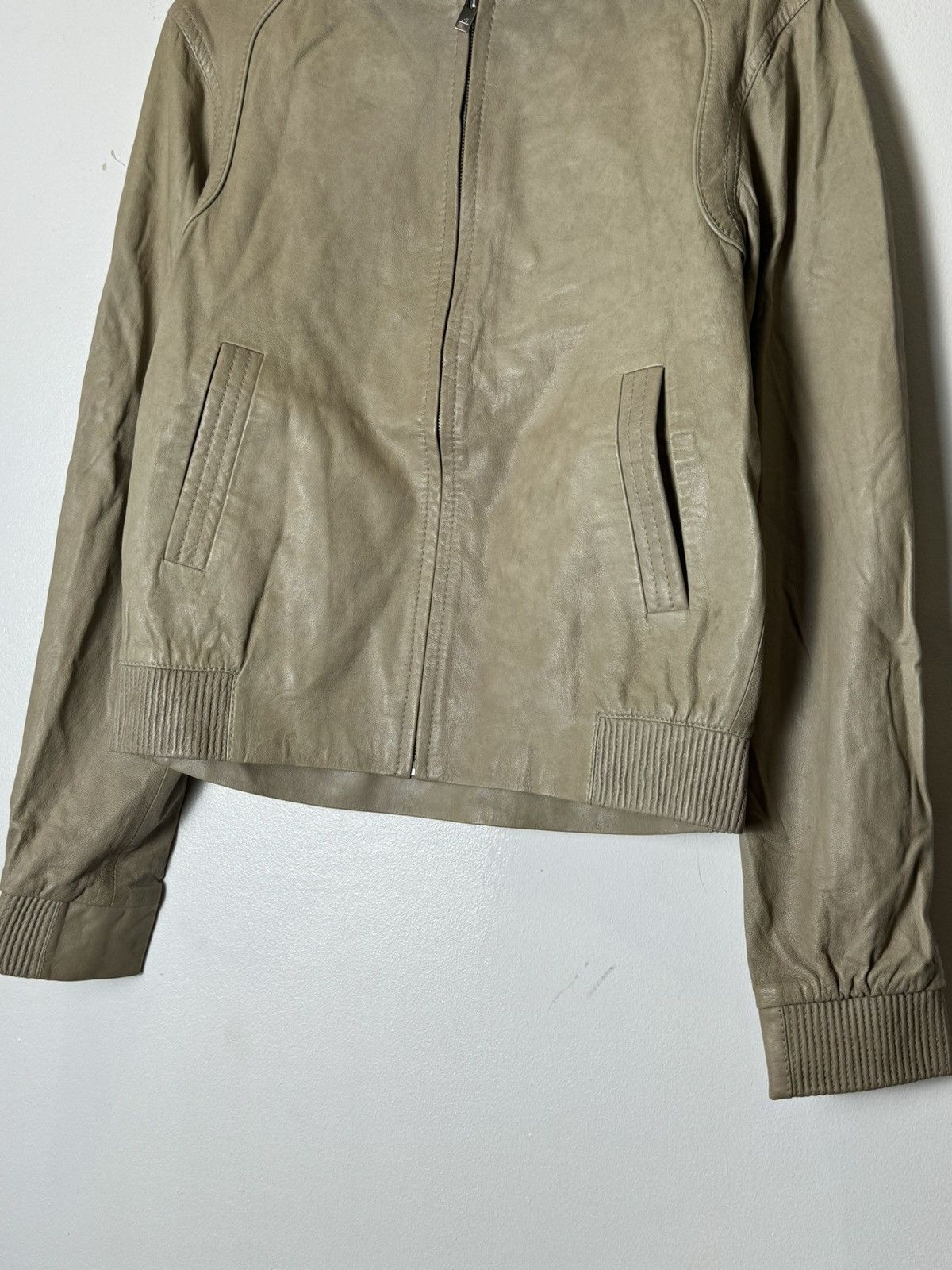 Adidas Y-3 Yohji Yamamoto | Adidas | Leather Hoodie Jacket Size US XS / EU 42 / 0 - 3 Thumbnail