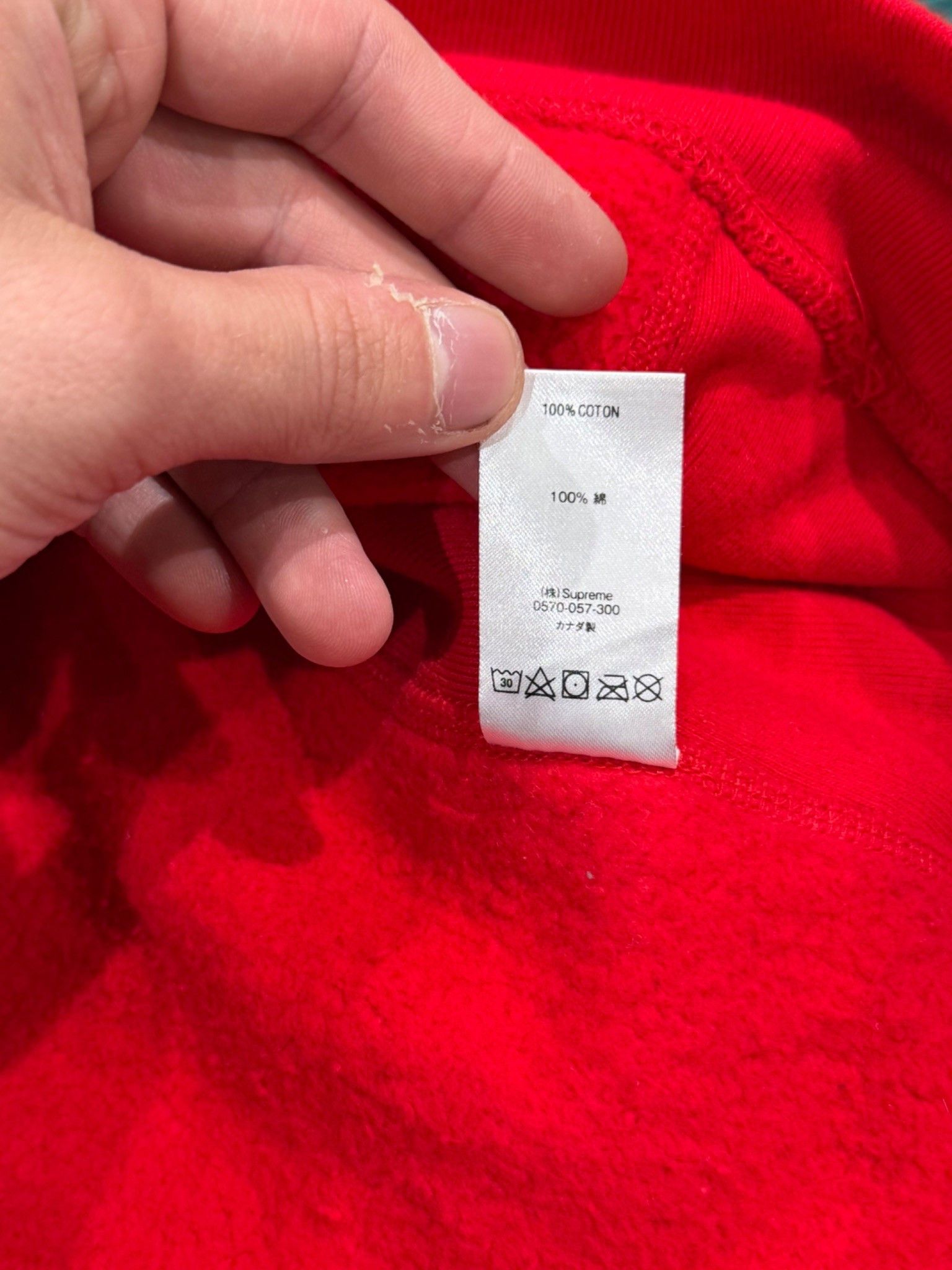 Supreme Supreme Cross Box Logo Hoodie Red Size US M / EU 48-50 / 2 - 13 Thumbnail