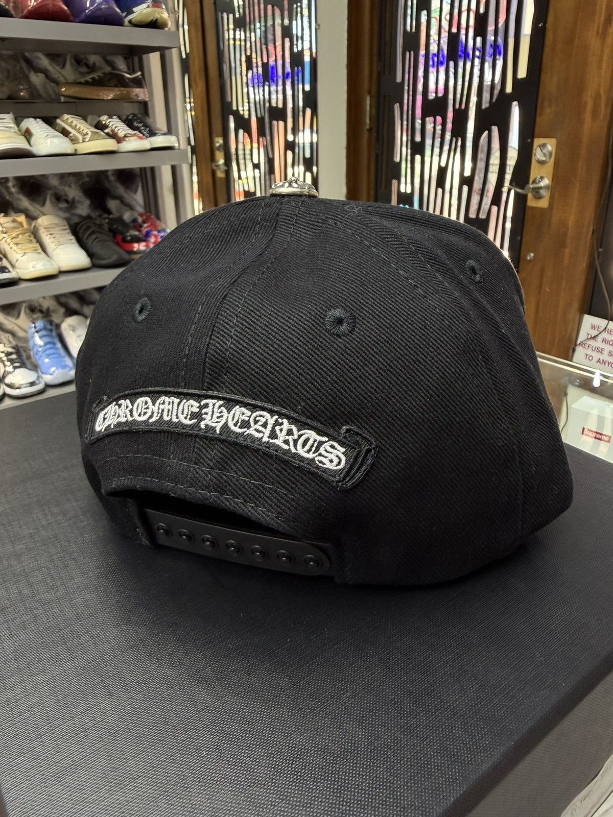 Chrome Hearts Chrome Heart RS3 Baseball Hat Size ONE SIZE - 4 Thumbnail