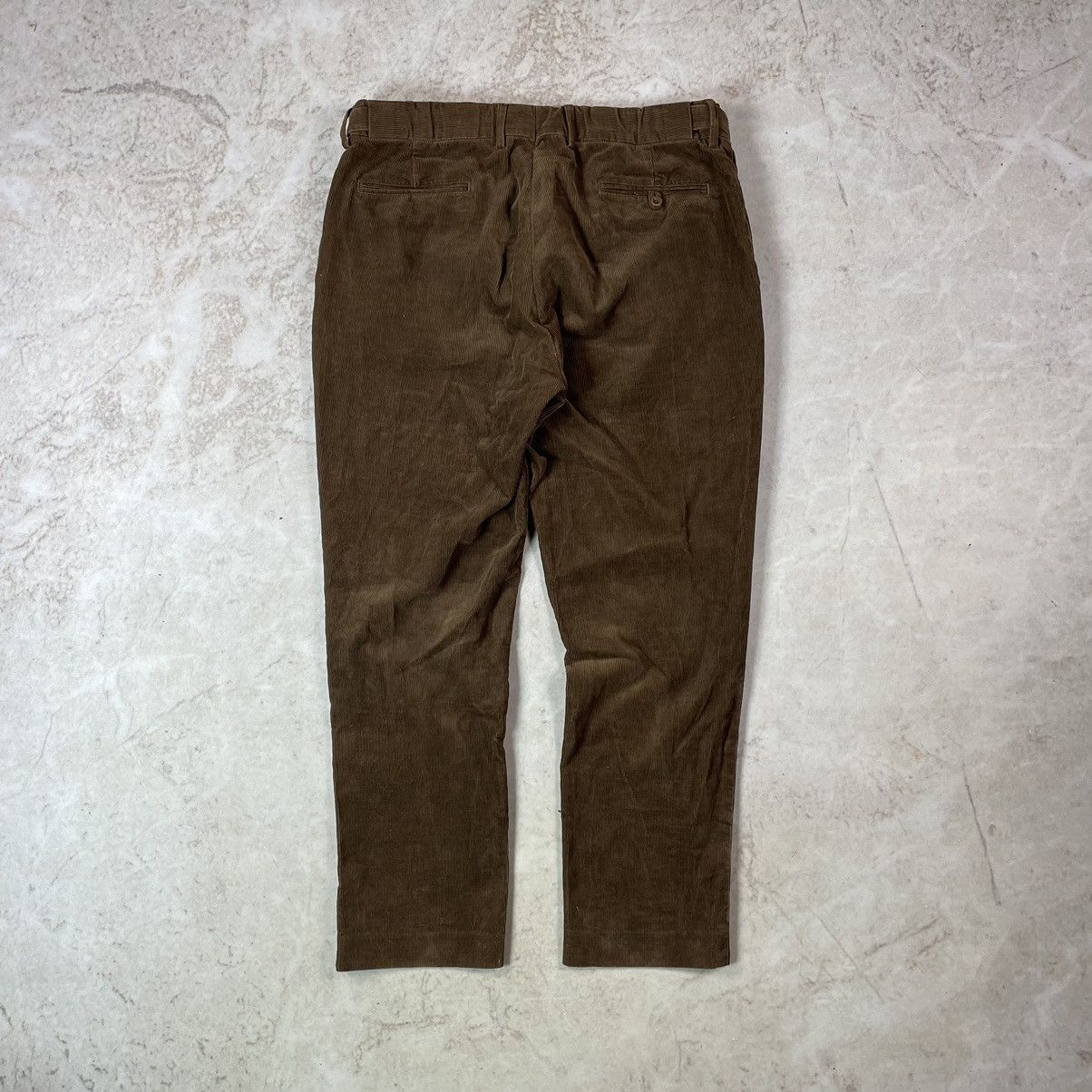 Polo Ralph Lauren × Vintage Vintage Ralph Lauren Oldmoney Brown Corduroy Trousers Size US 38 / EU 54 - 14 Thumbnail