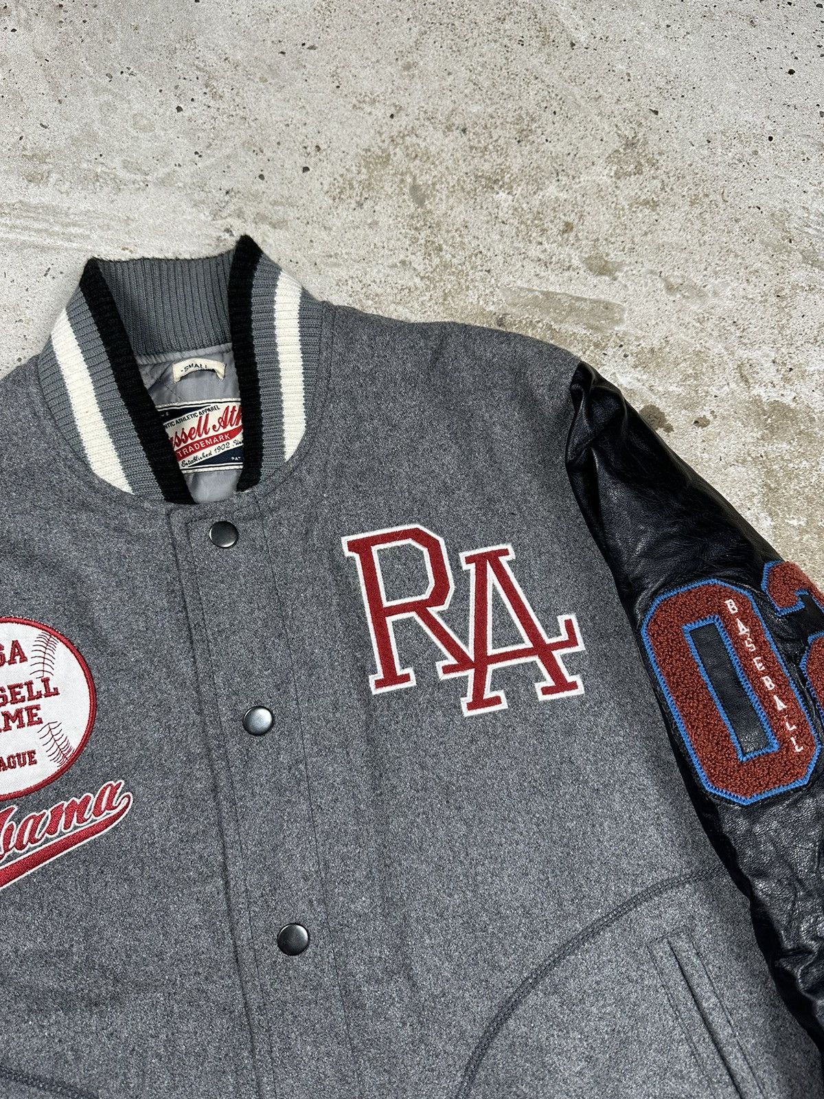Russell Athletic × Vintage Vintage Y2K Russell Athletic Alabama Varsity Jacket Bomber Size US S / EU 44-46 / 1 - 5 Thumbnail