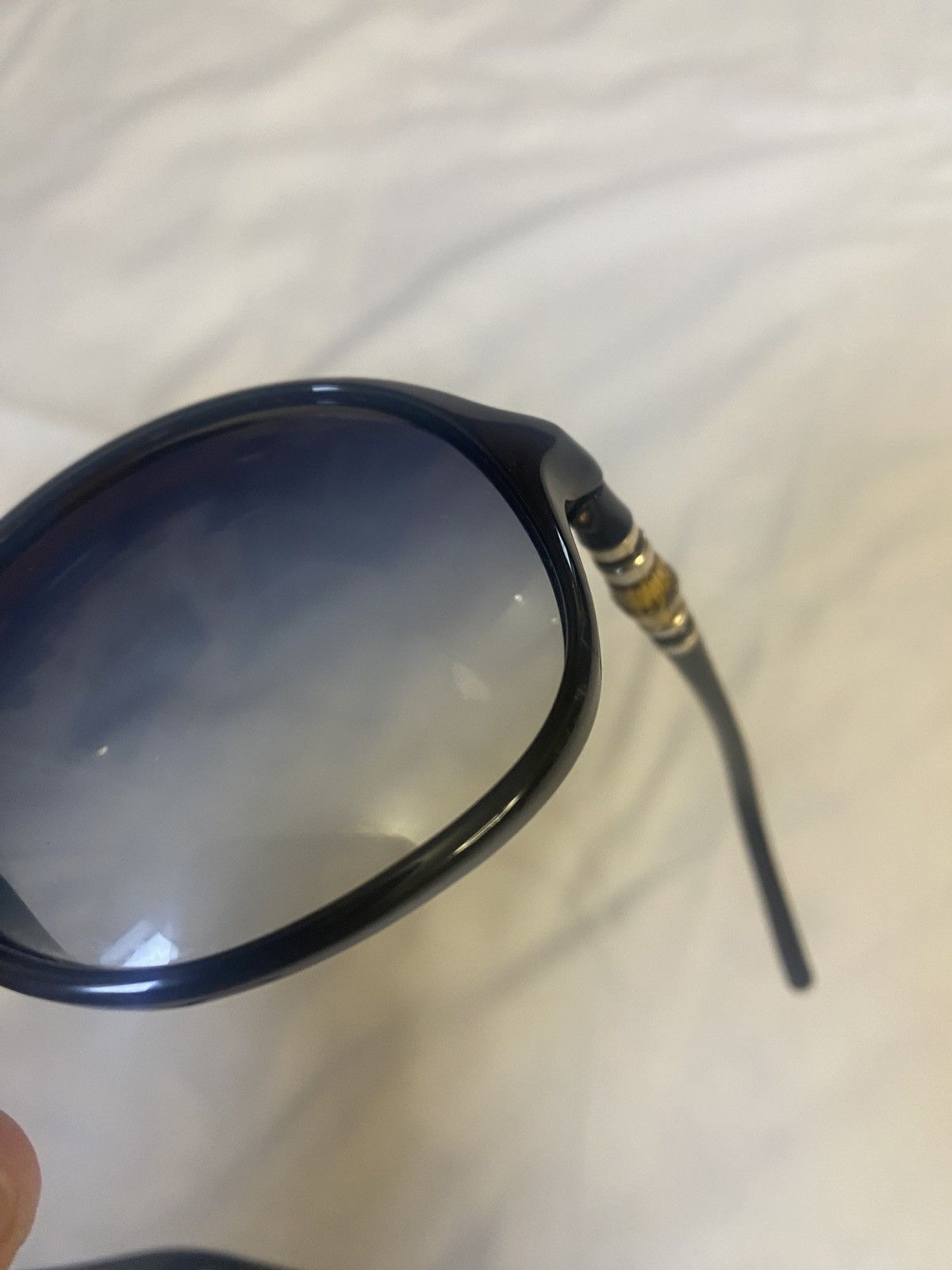 Gucci Gucci GG 3210/K/S Rouund Gradient Sunglasses Bamboo Elements Size ONE SIZE - 11 Thumbnail