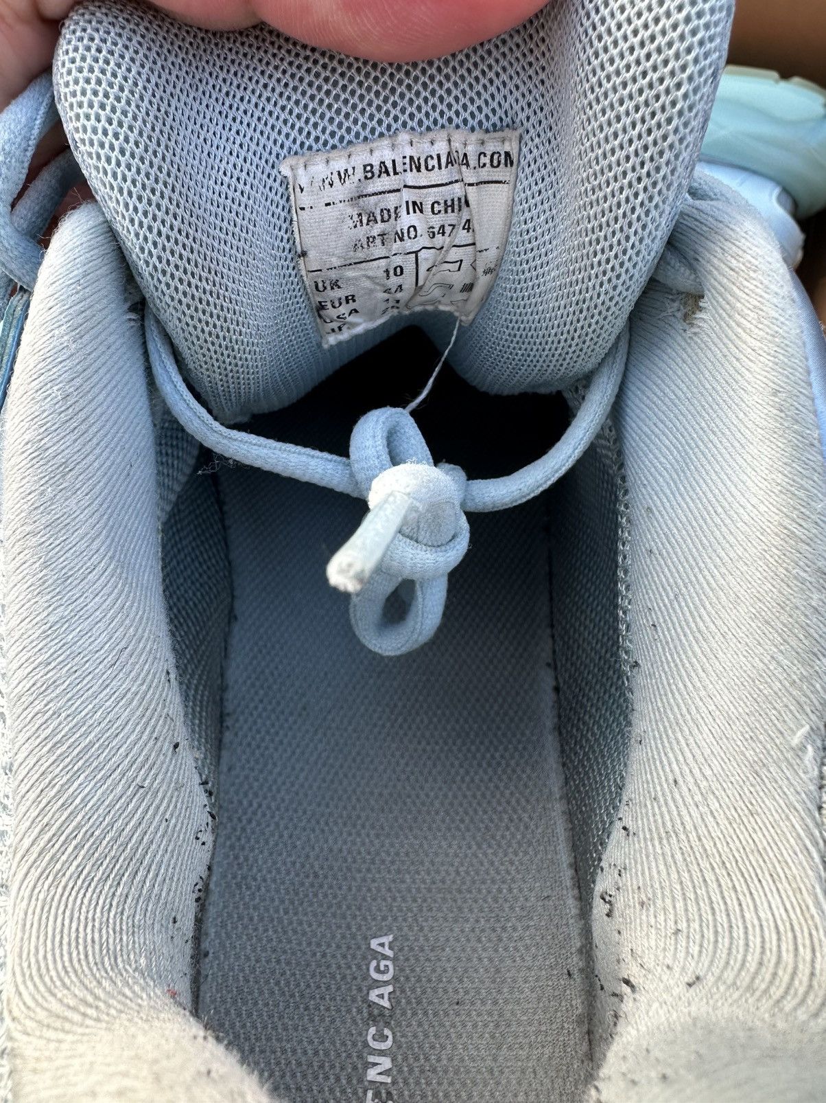 Balenciaga Balenciaga Track Blue Gel Size US 11 / EU 44 - 6 Thumbnail