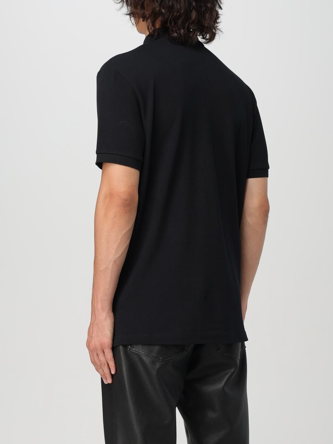 Moschino o1s22i1n0924 Teddy Bear Polo Shirt in Black Size US M / EU 48-50 / 2 - 2 Thumbnail