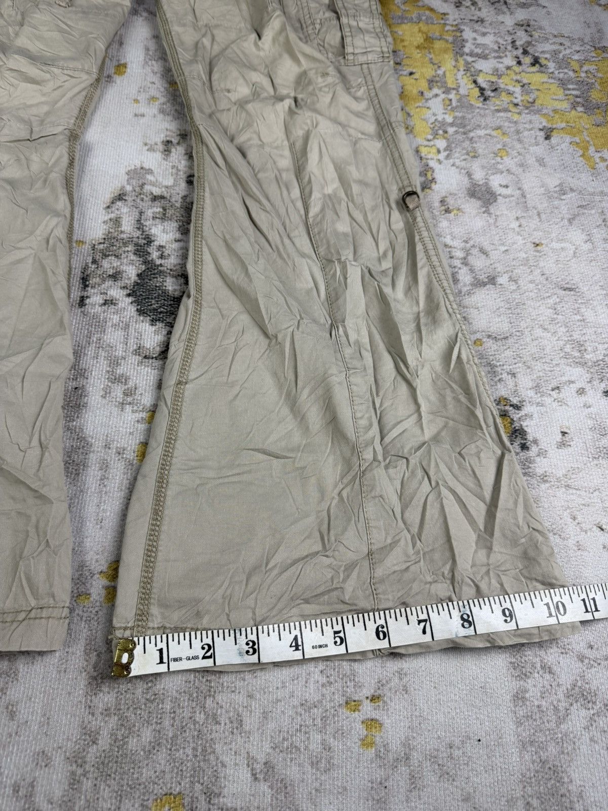 GOA Vintage 90s Goa Style Flare Cargo Pants Size US 30 / EU 46 - 8 Thumbnail