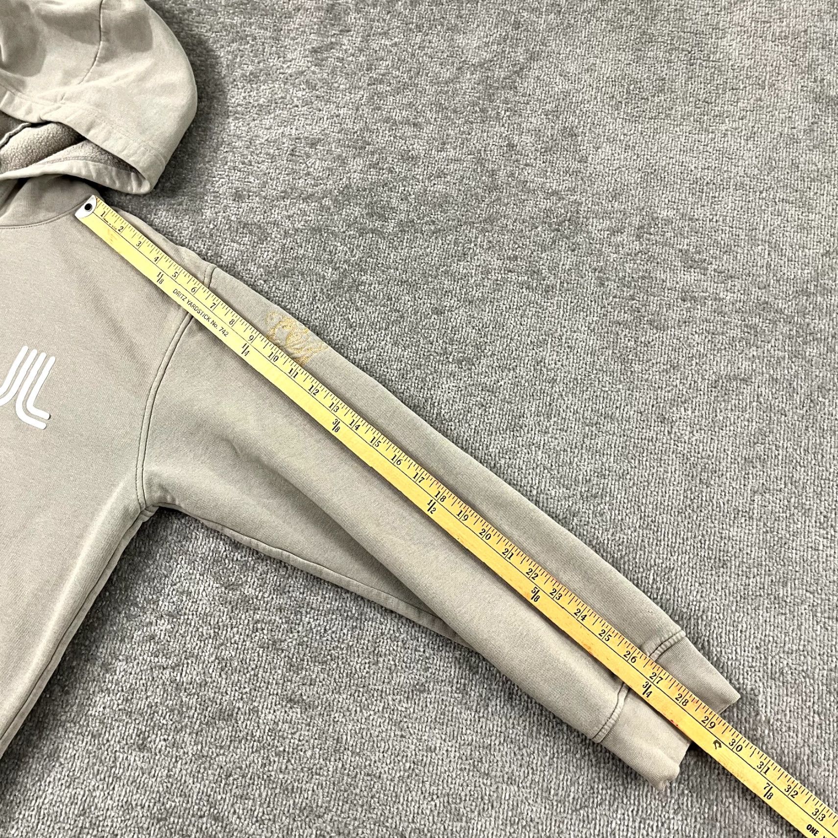Nike VINTAGE Nike Hoodie Mens Large Gray AIR SOUL Sweatshirt Pullover Skater Retro Y2K VTG Size US L / EU 52-54 / 3 - 7 Thumbnail
