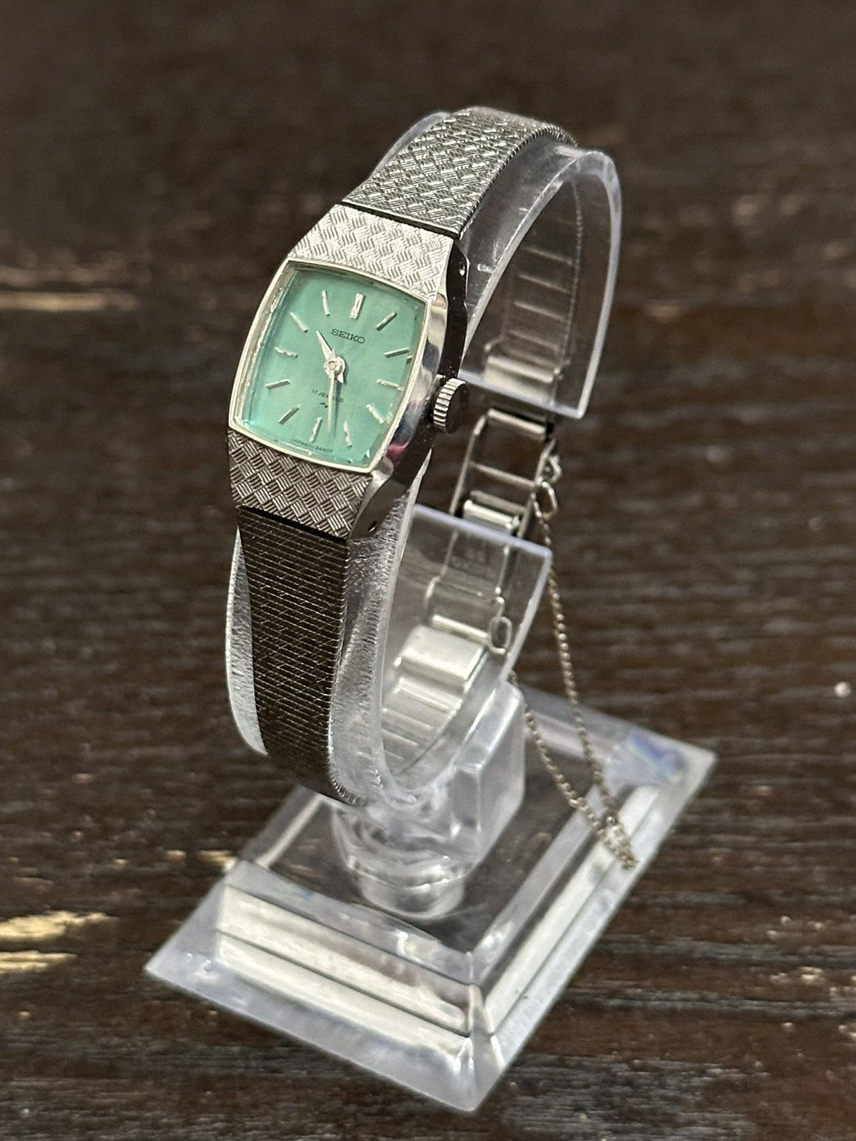 Seiko 1975 Seiko Manual Wind "Tiffany Dial" Rarest Steel Watch Size ONE SIZE - 3 Thumbnail
