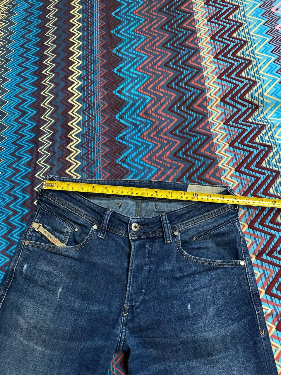 Diesel × Vintage VINTAGE Y2K ARCHIVE STYLE DIESEL GRUNGE FADED JEANS Size US 30 / EU 46 - 11 Thumbnail