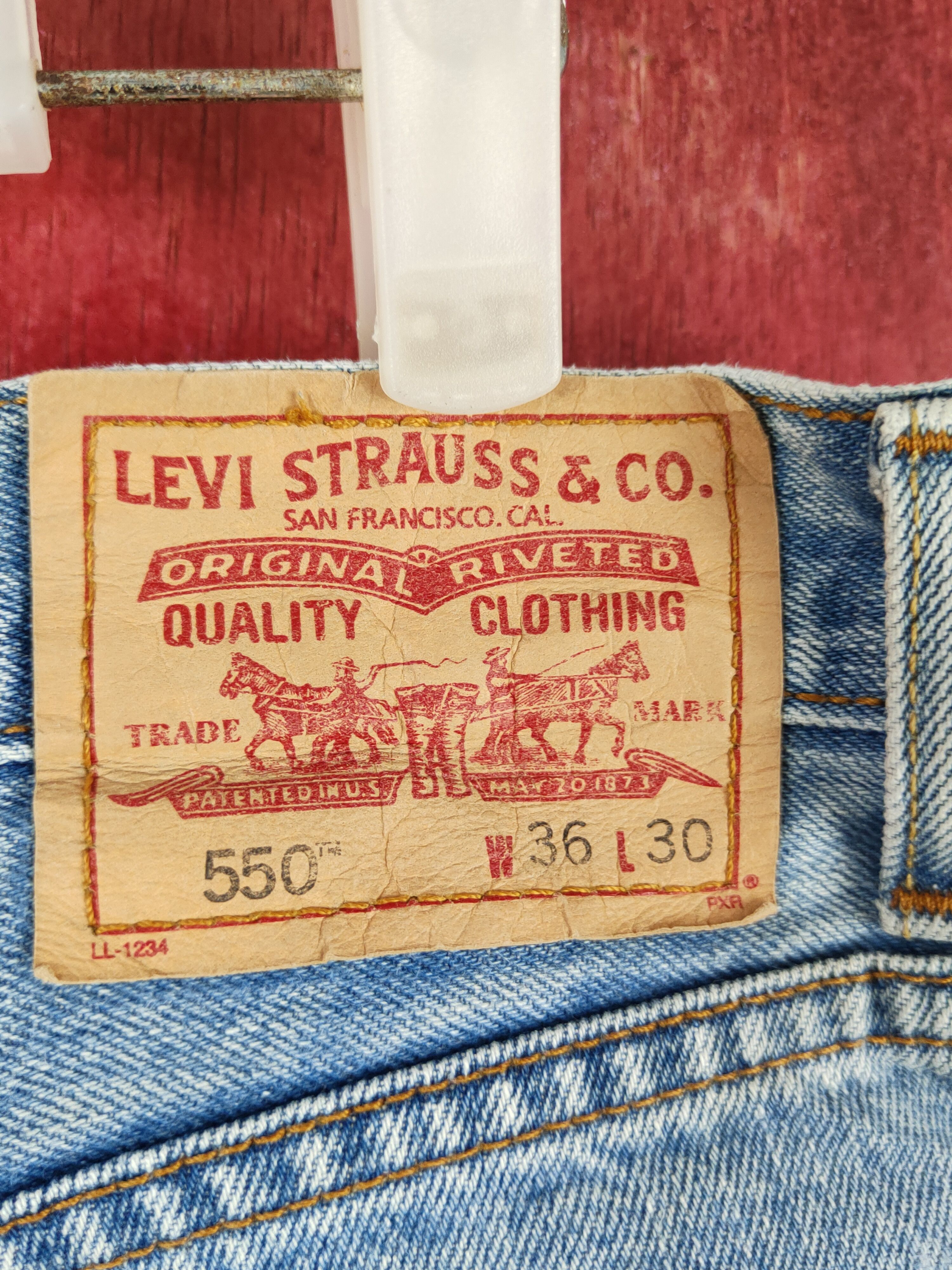 Japanese Brand × Levi's Levi's Blue Faded Distressed Ripped Jeans #S1833 Size US 36 / EU 52 - 8 Thumbnail
