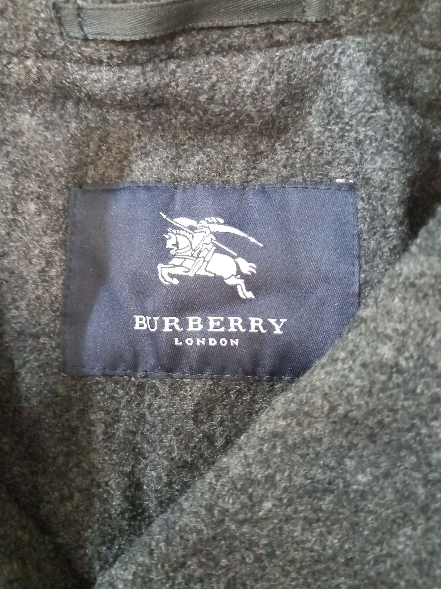 Burberry Burberry Wool Coat Size US XL / EU 56 / 4 - 2 Thumbnail