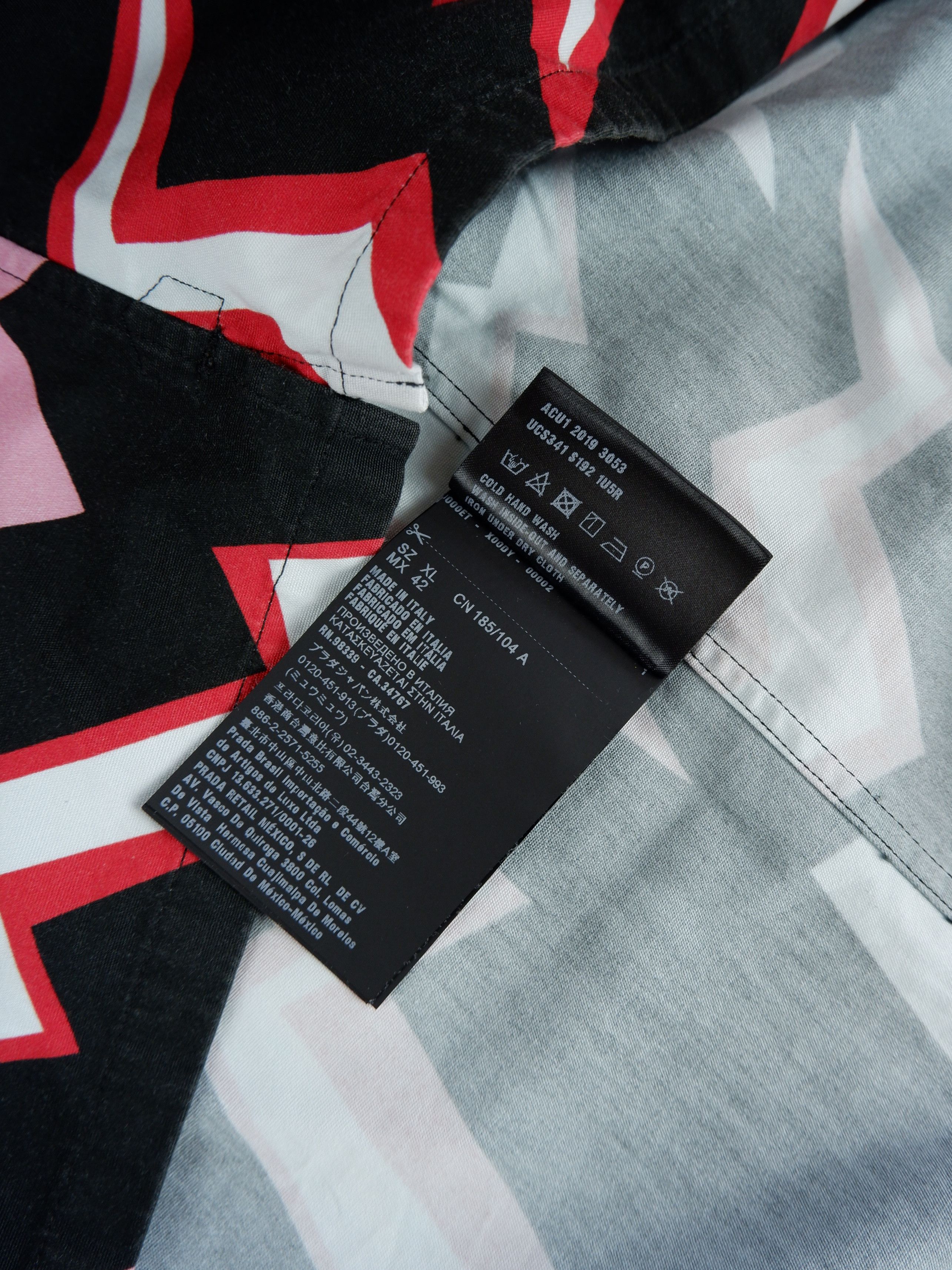Prada Last drop! Prada lightning bolt Frankenstein shirt Size US XL / EU 56 / 4 - 7 Thumbnail