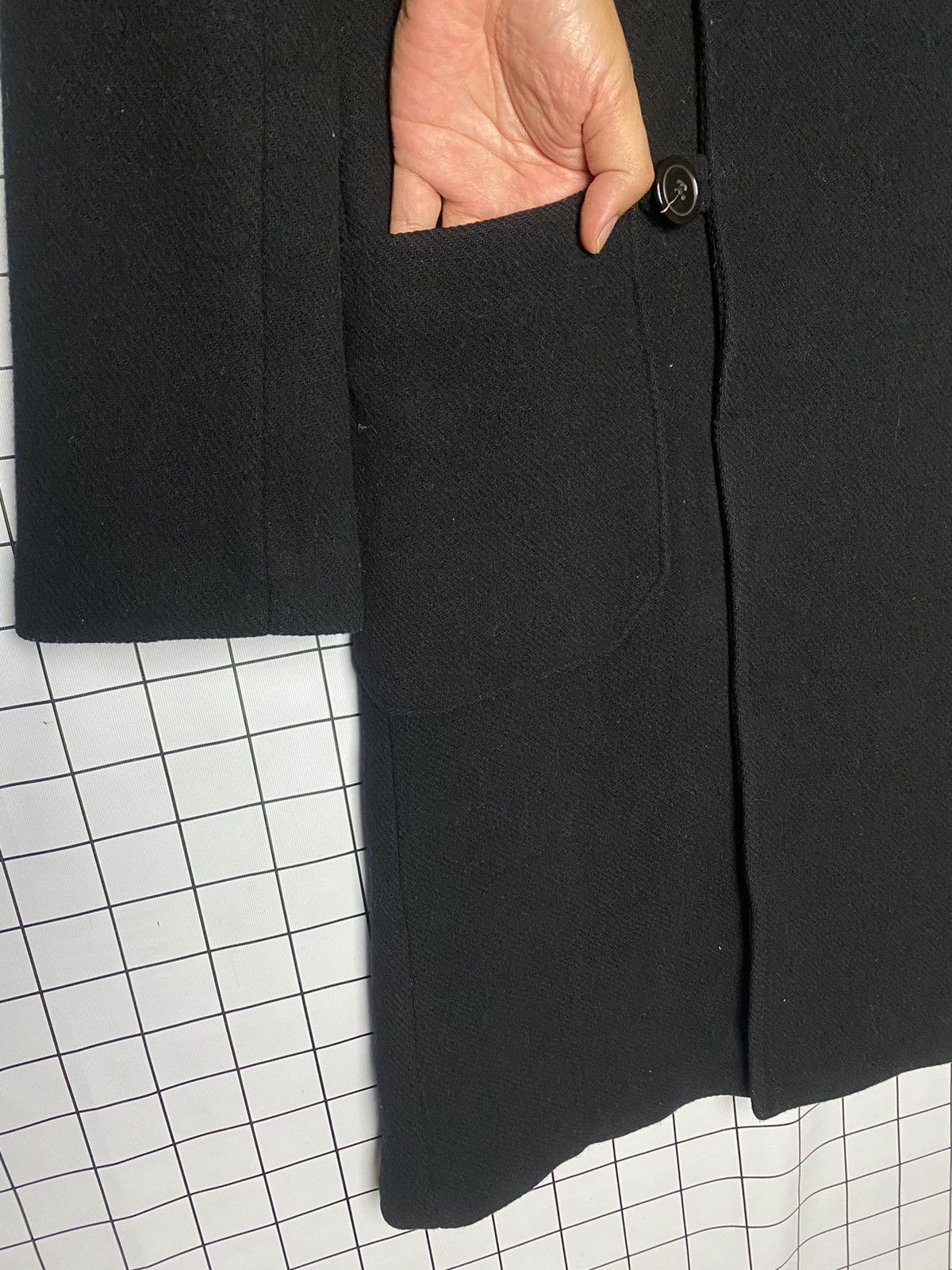 Issey Miyake Vintage Rare I.S Sunao Kuwanara Wool Button Jacket Size US M / EU 48-50 / 2 - 8 Thumbnail