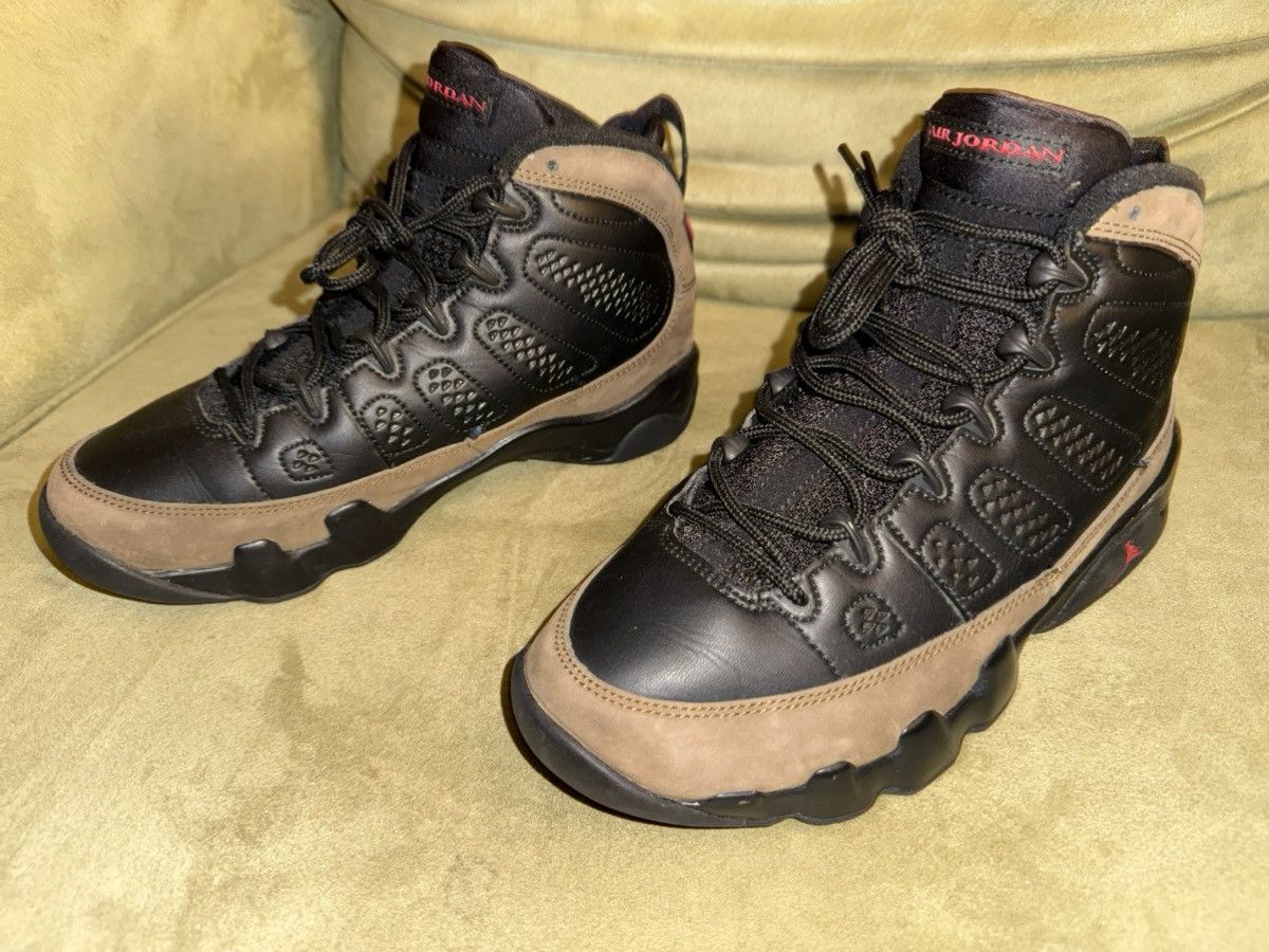 Jordan Brand Nike Air Jordan 9 “Olive” VGC, size 6m/7.5w shoes boots Size US 6 / EU 39 - 4 Thumbnail