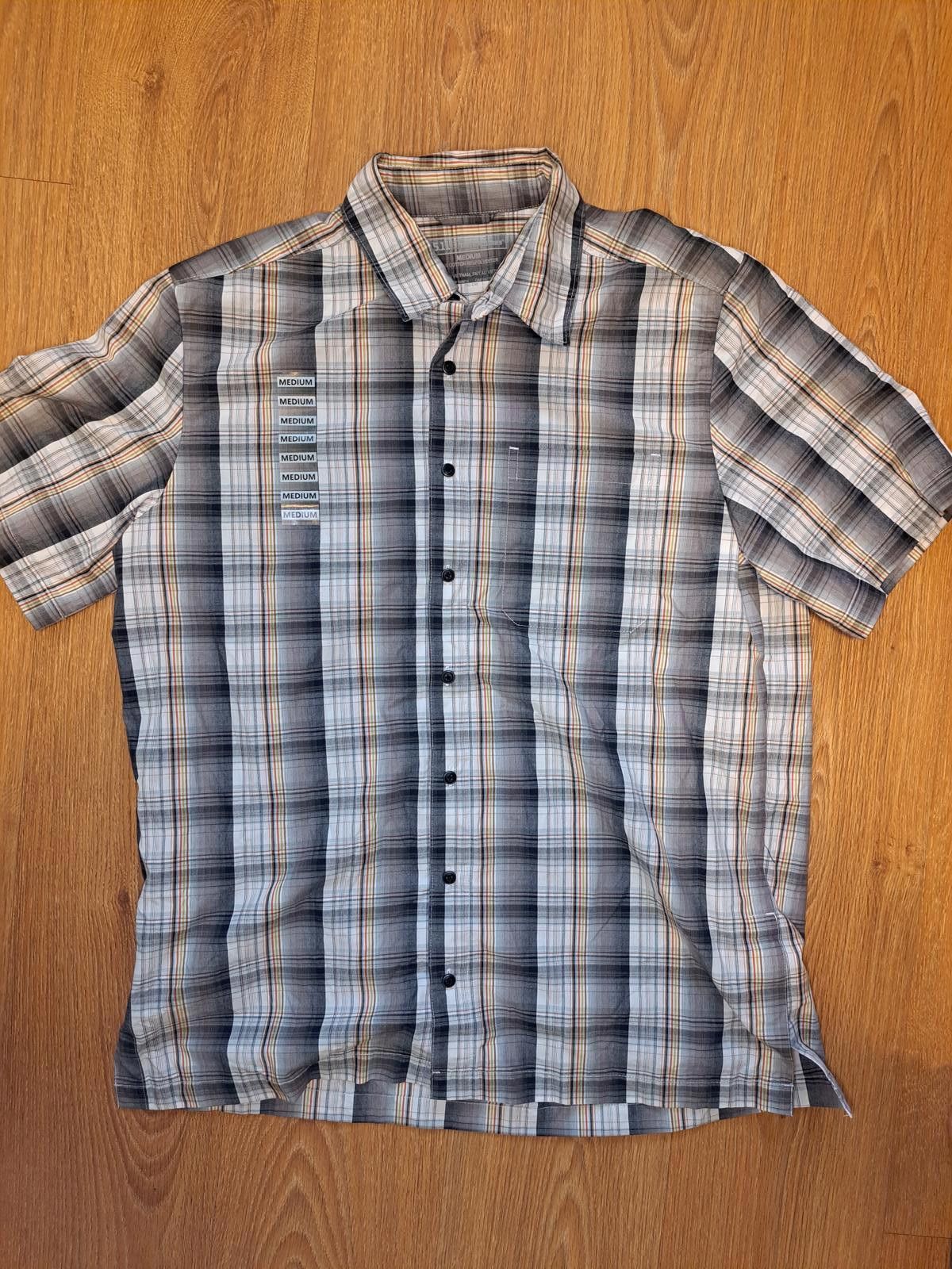 Other 5.11 Tactical Pearl Snap Shirt Mens Medium Multicolor Plaid Size US M / EU 48-50 / 2 - 1 Thumbnail