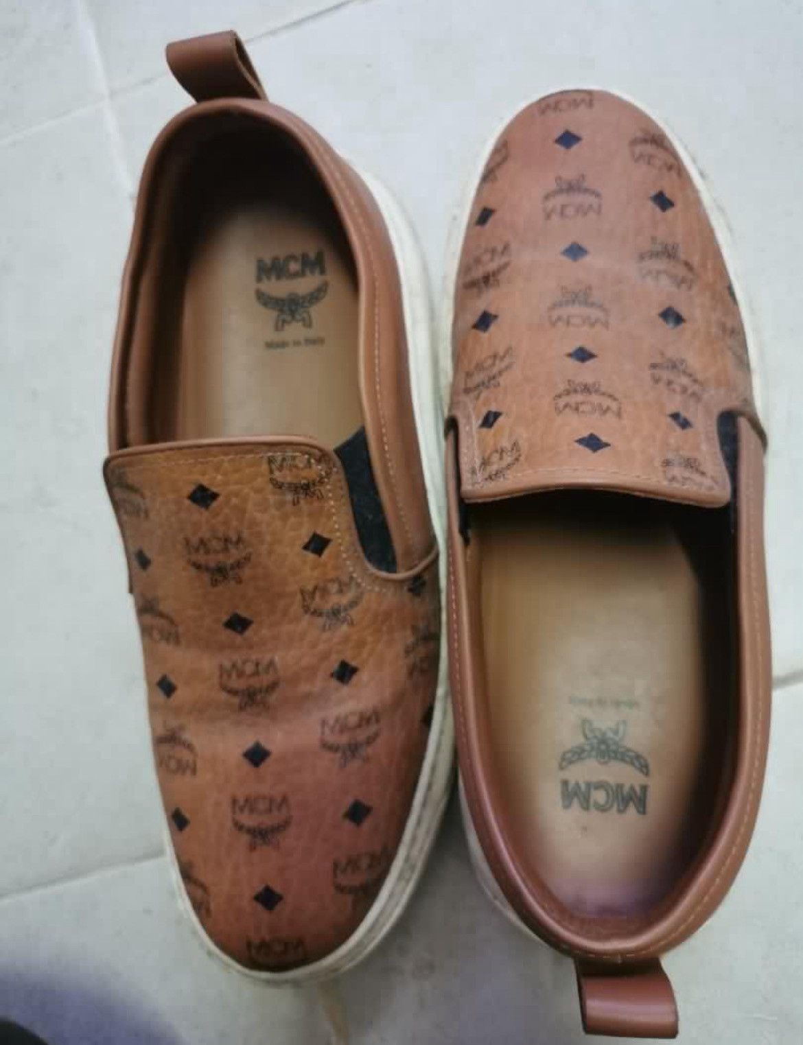 MCM × Supreme Vintage MCM sneakers Size US 7 / EU 40 - 2 Thumbnail