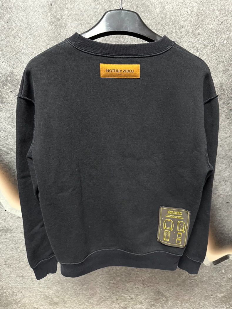 Louis Vuitton Louis Vuitton black sweatshirt Size US S / EU 44-46 / 1 - 1 Thumbnail