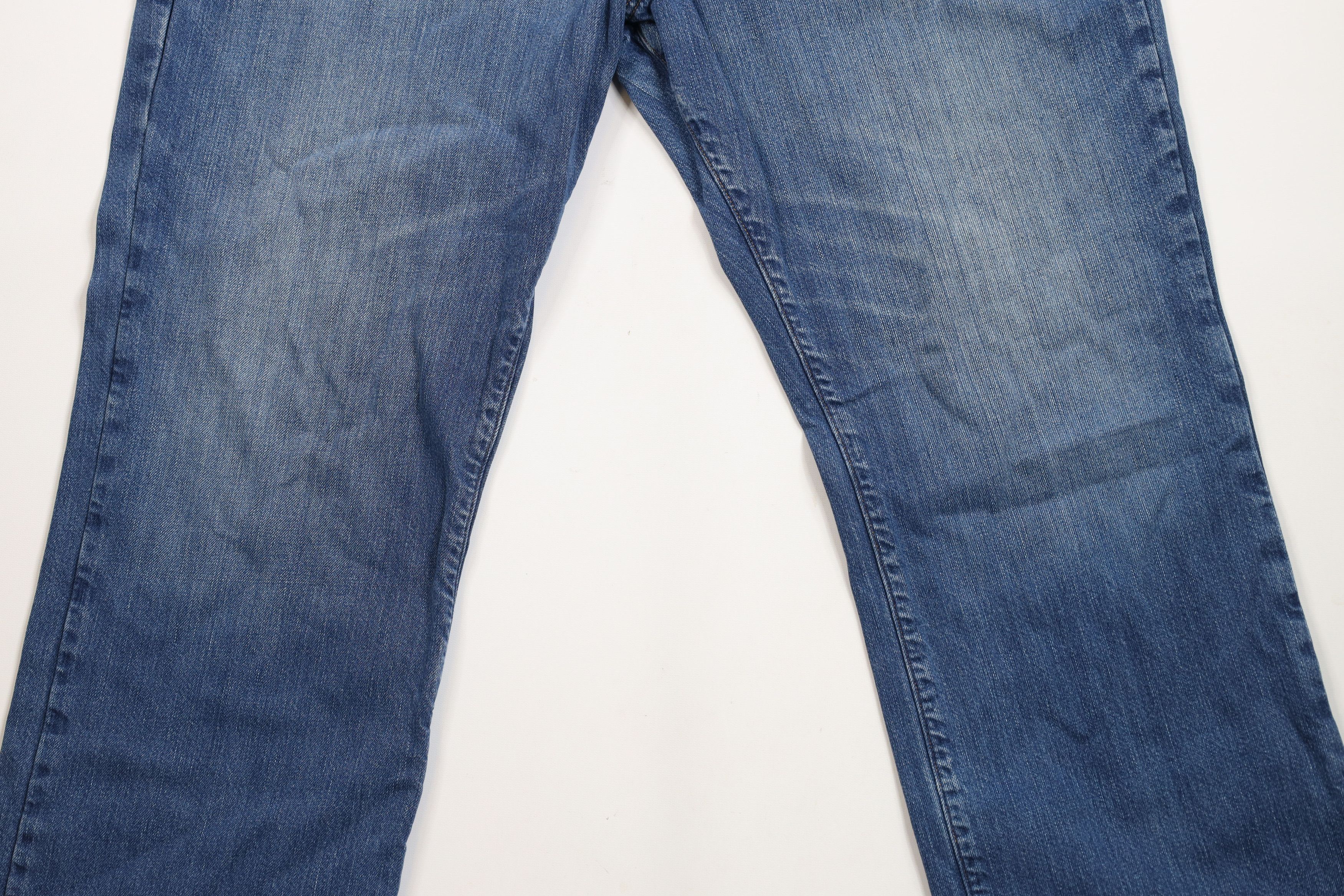 L.L. Bean × Vintage Vintage LL Bean Flannel Lined Wide Leg Denim Jeans Blue Size US 42 / EU 58 - 4 Thumbnail