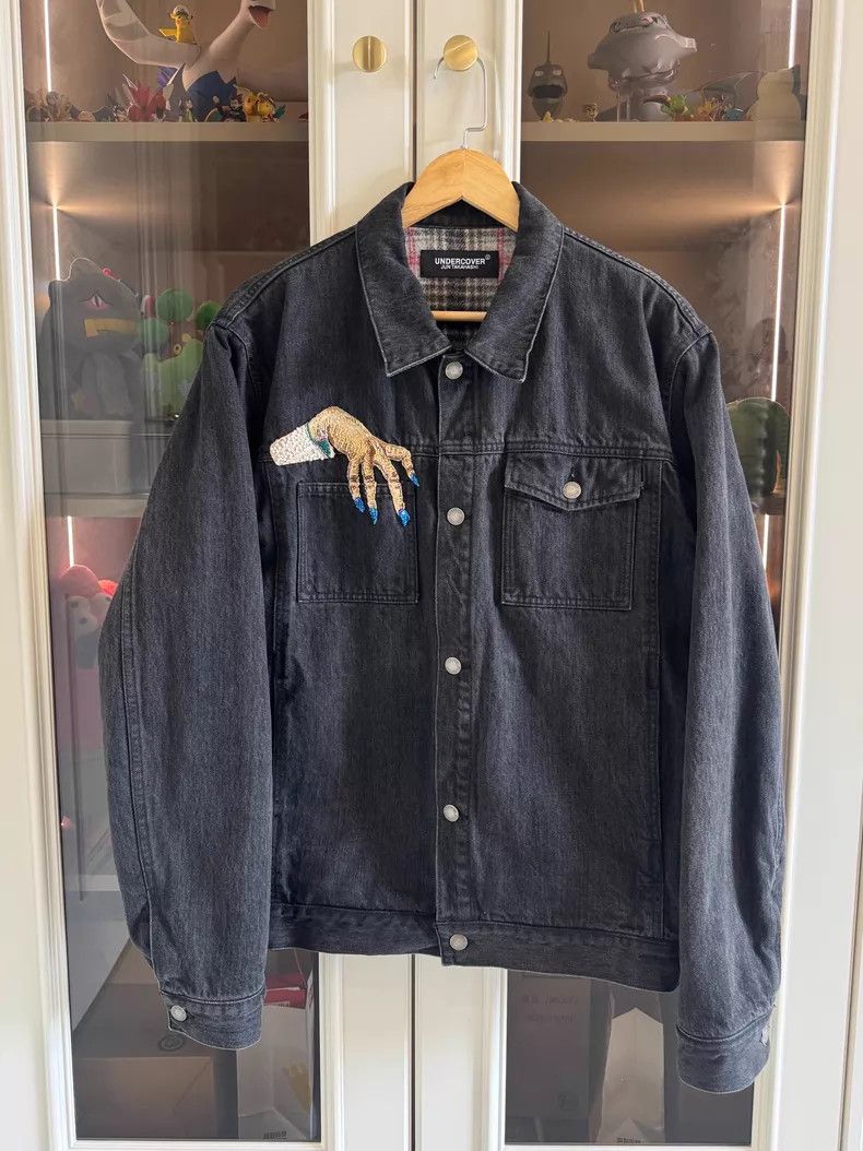 Undercover Undercover 23 oz Ghost Hand Denim Jacket Size US XXL / EU 58 / 5 - 1 Thumbnail