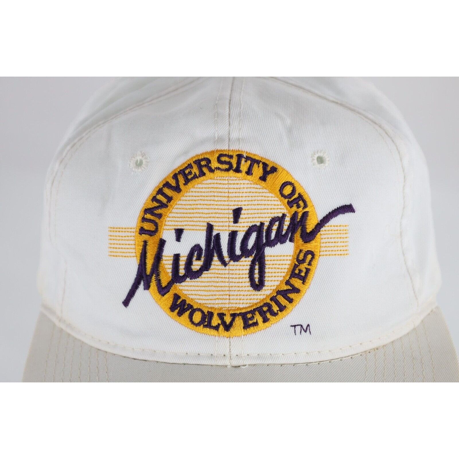 The Game × Vintage Vintage 90s The Game Circle Logo University of Michigan Hat Size ONE SIZE - 3 Thumbnail