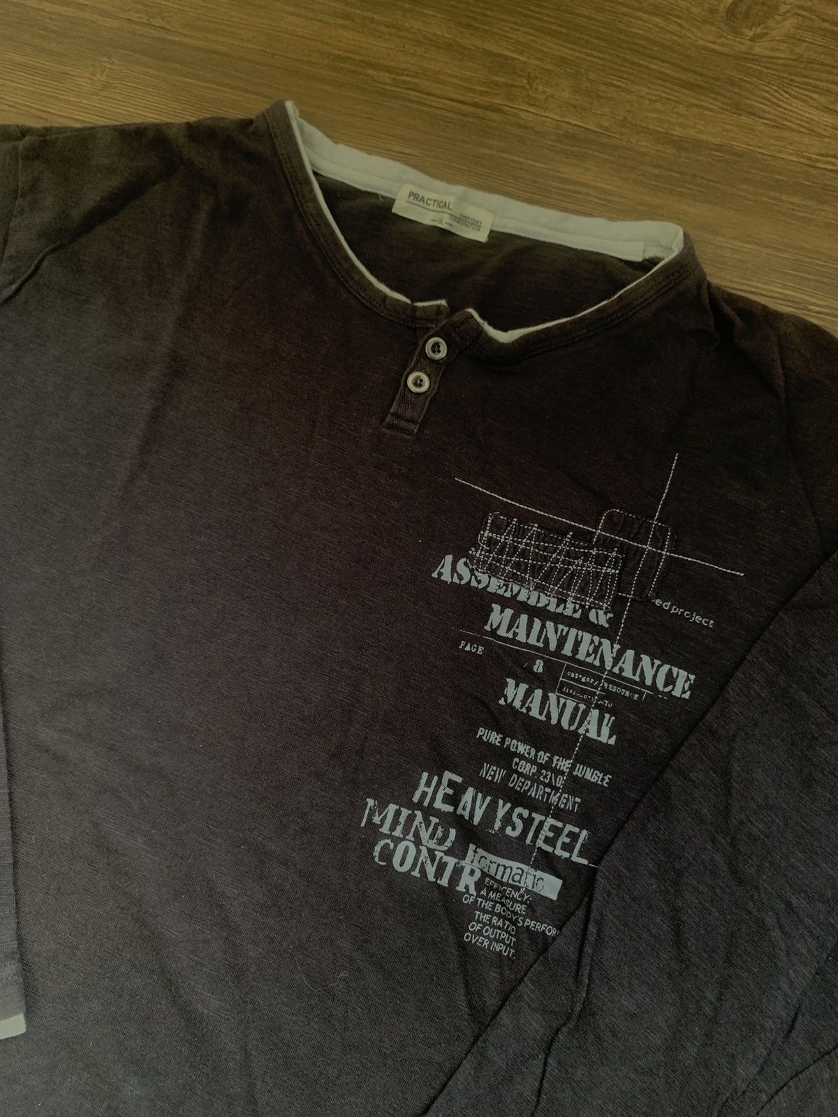 Japanese Brand 2000s japanese archive practical y2k longsleeve tee Size US L / EU 52-54 / 3 - 5 Thumbnail