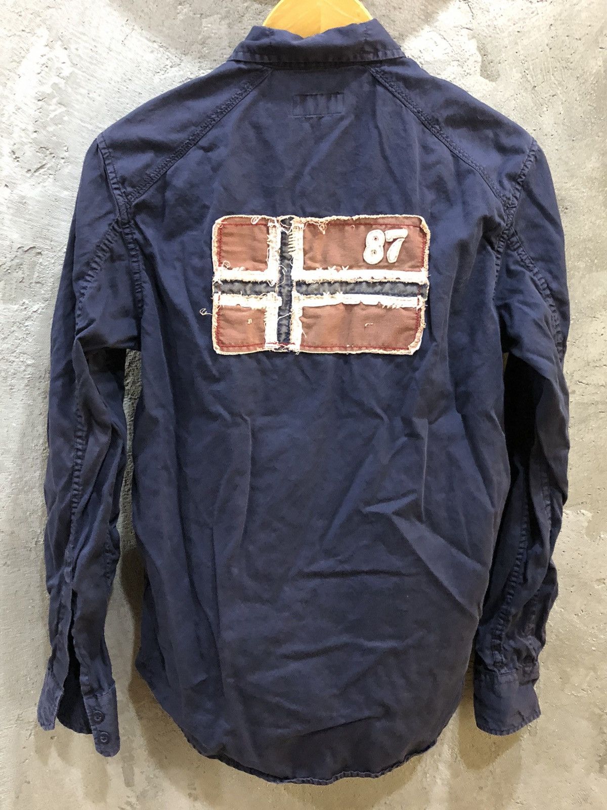 Napapijri Napapijri Geographic Double Button Pocket L/S Button Up Size US M / EU 48-50 / 2 - 12 Thumbnail