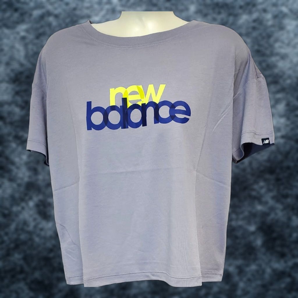 New Balance Womens New Balance Essentials Merge Relaxed Fit Graphic Athletic Tee T-Shirt Size S / US 4 / IT 40 - 1 Thumbnail