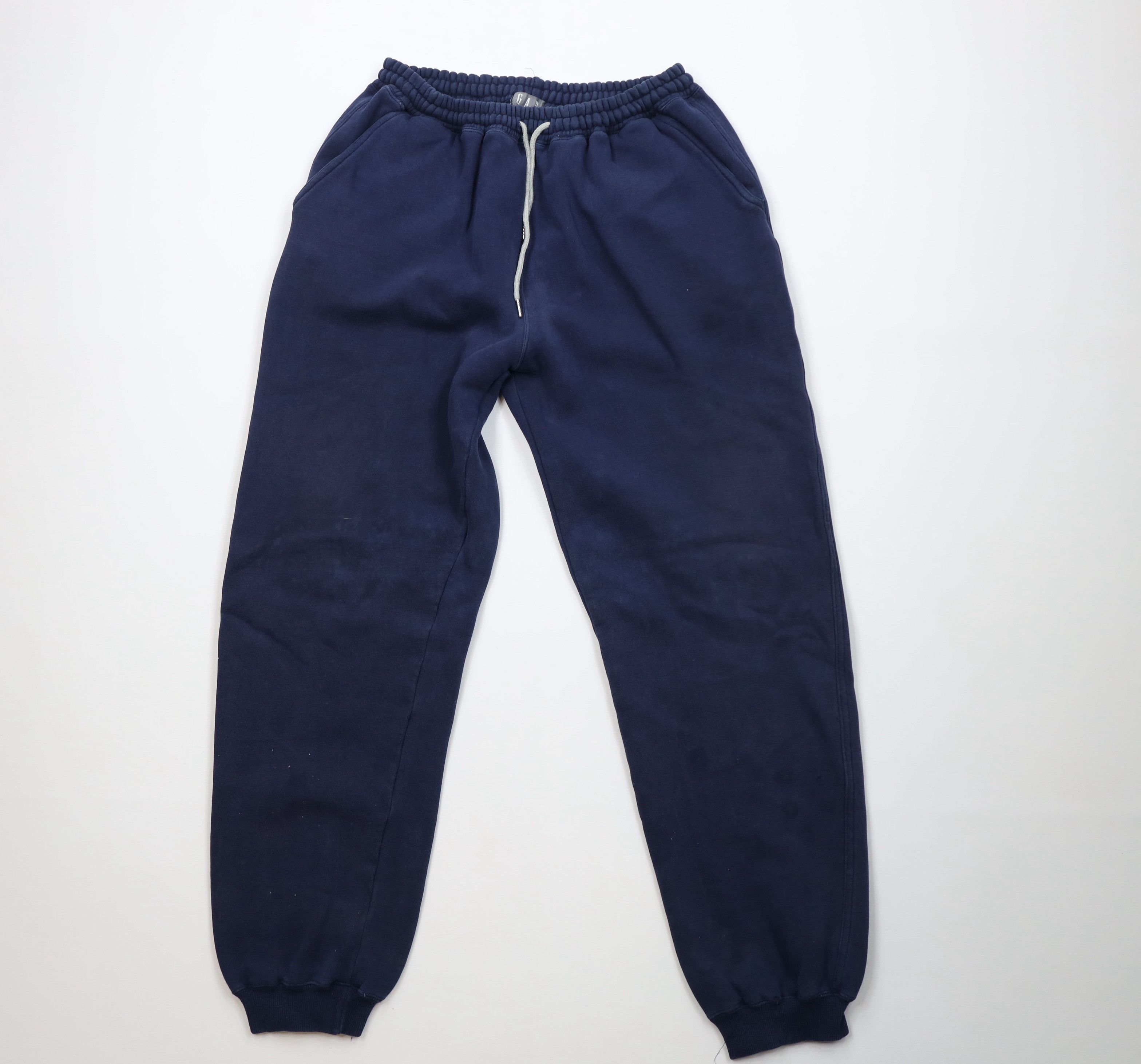 Gap Vintage 90s Gap Spell Out Heavyweight Sweatpants Joggers Size US 36 / EU 52 - 1 Thumbnail