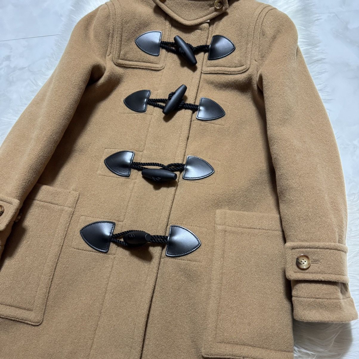 Burberry Burberry , leather trimmed, hooded, duffle coat Size XS / US 0-2 / IT 36-38 - 11 Thumbnail