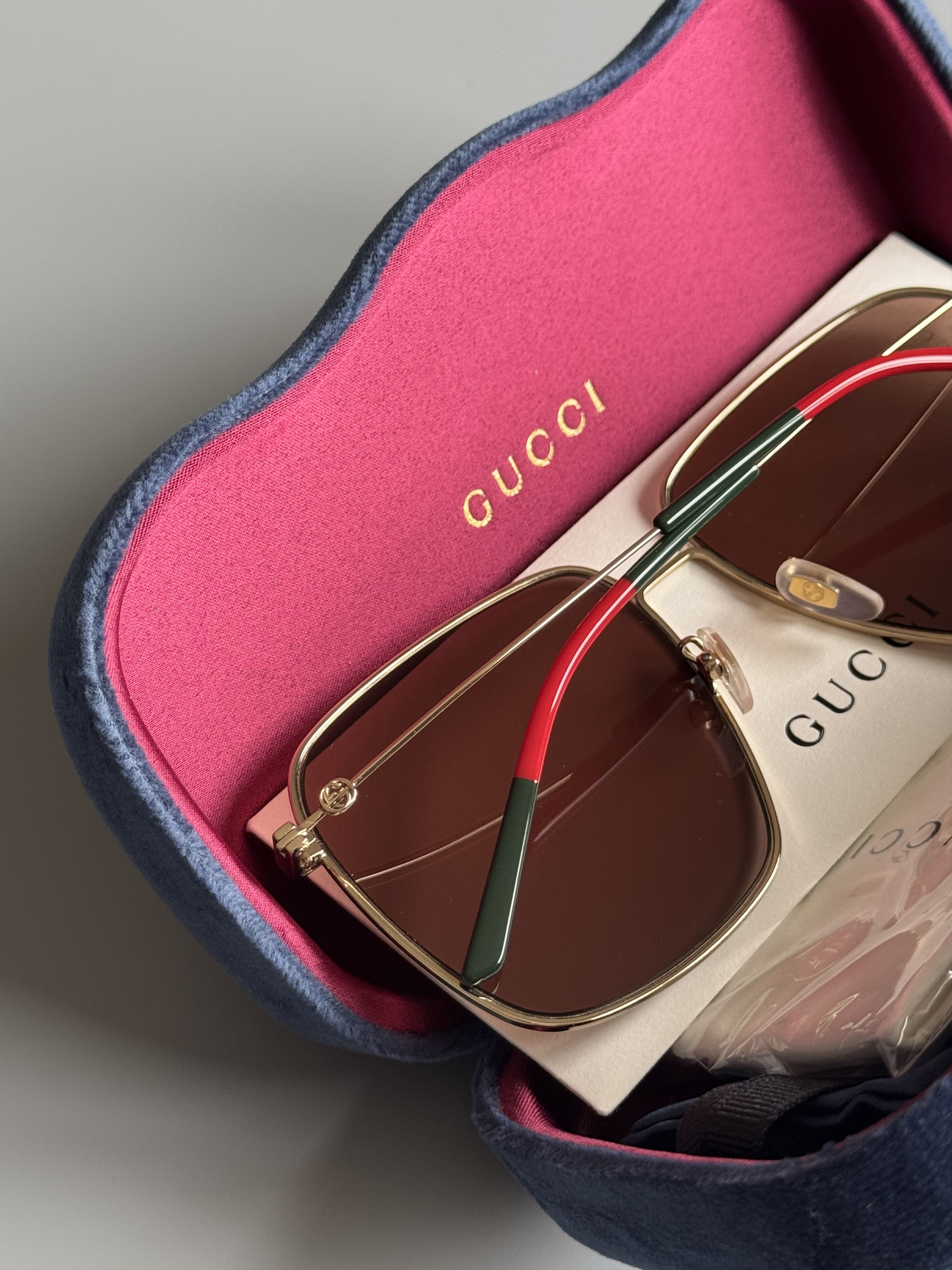 Gucci Gucci sunglasses Unisex Size ONE SIZE - 4 Thumbnail