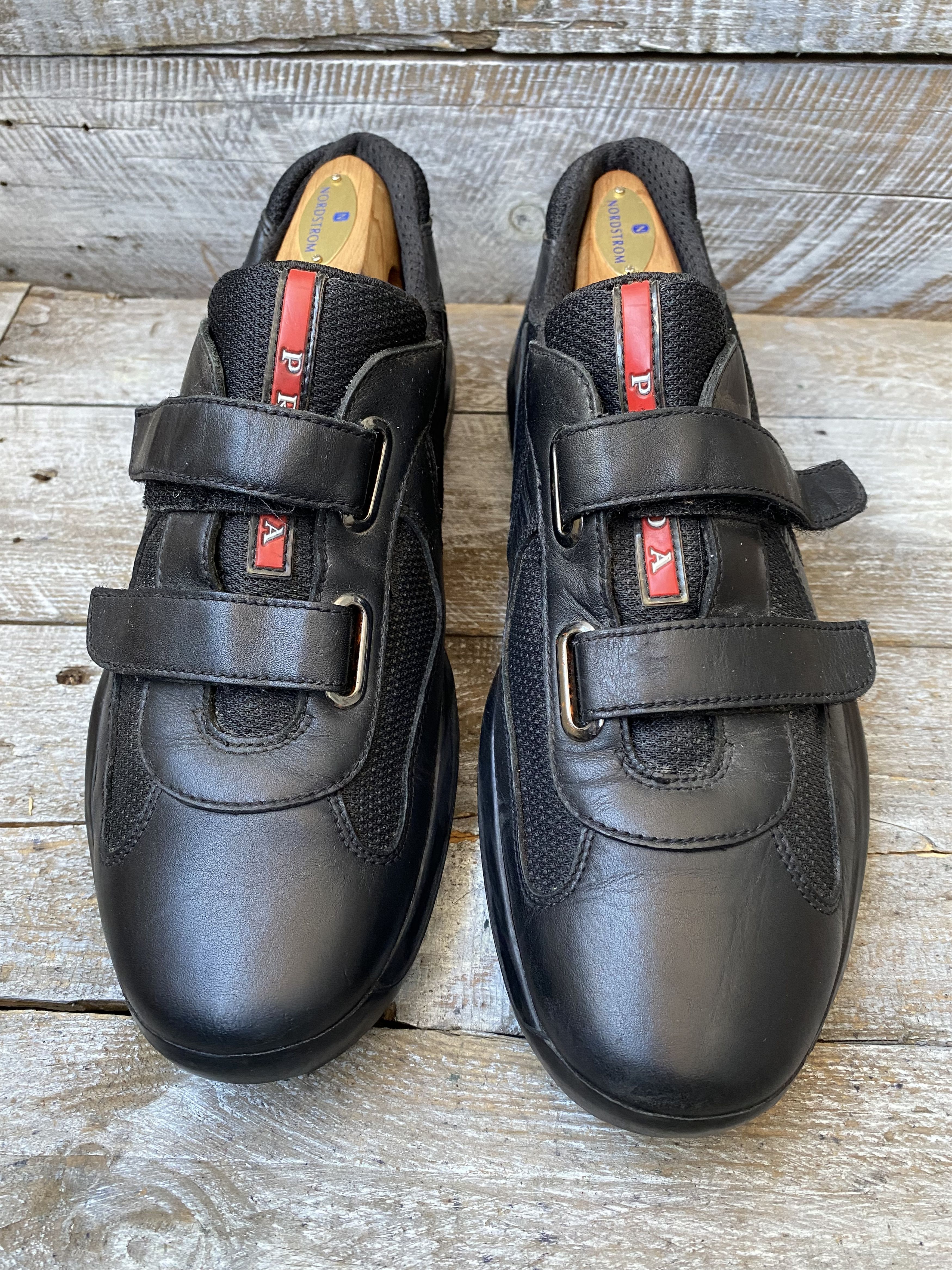Prada Prada american cup strappy low top sneakers sz 8 Size US 8 / EU 41 - 2 Thumbnail