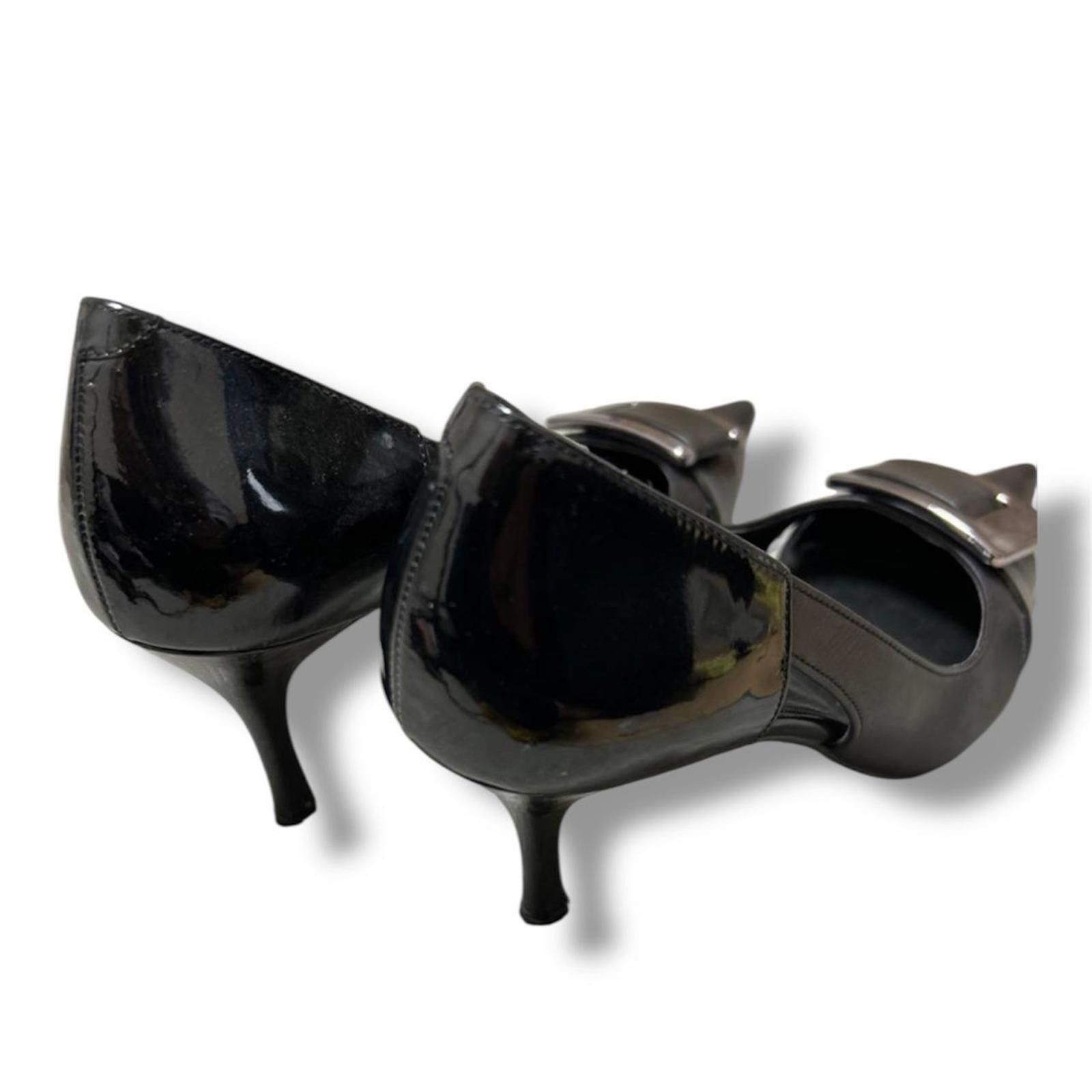 Other Grunge style whimsy goth pointed toe high heels Size US 7 / IT 37 - 3 Thumbnail