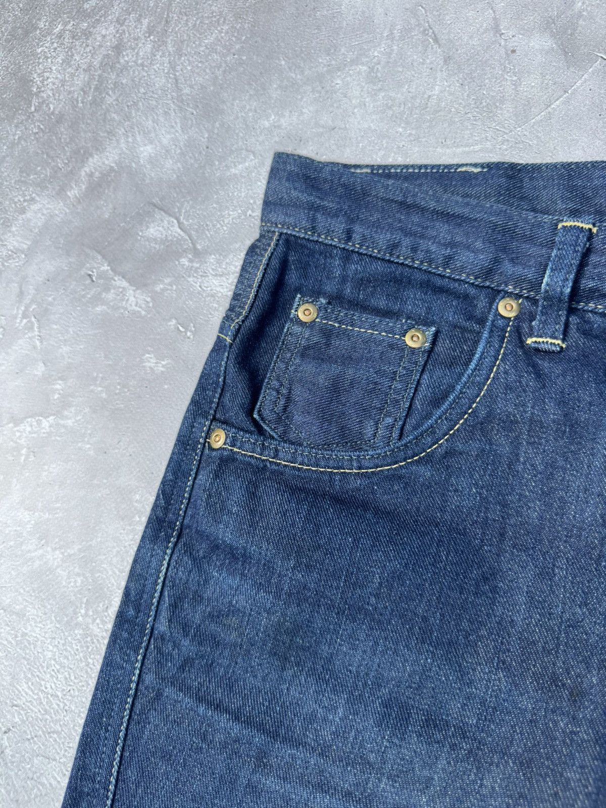 Lee Vintage Lee Japan Denim Asymmetric Jeans Pants Size US 30 / EU 46 - 8 Thumbnail