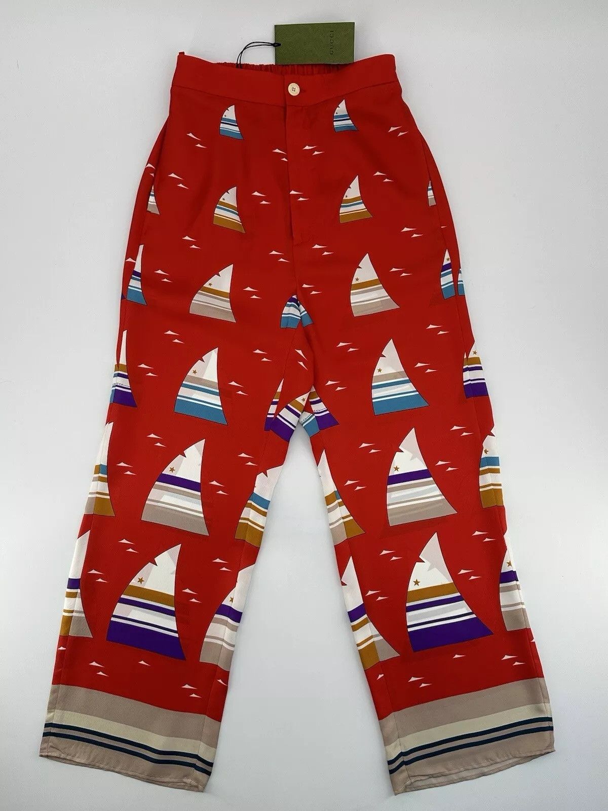 Gucci new Gucci Pants women silk Size-IT-40 / S Size 27" / US 4 / IT 40 - 6 Thumbnail