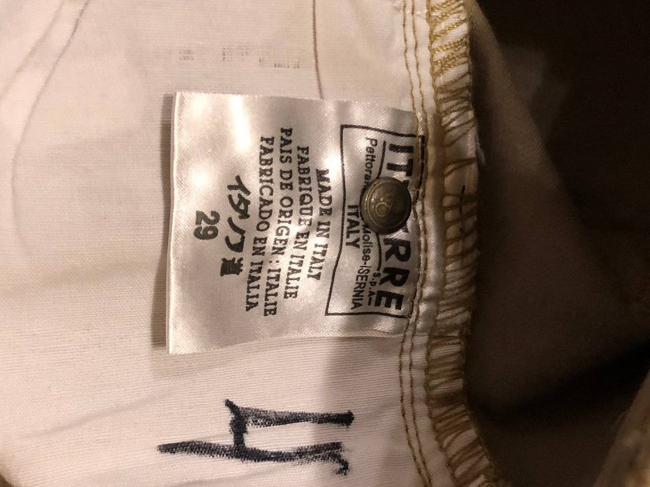 Dolce & Gabbana vintage Denim pants Dolce&Gabbana jeans Y2K made in Italy Size 29" - 3 Thumbnail