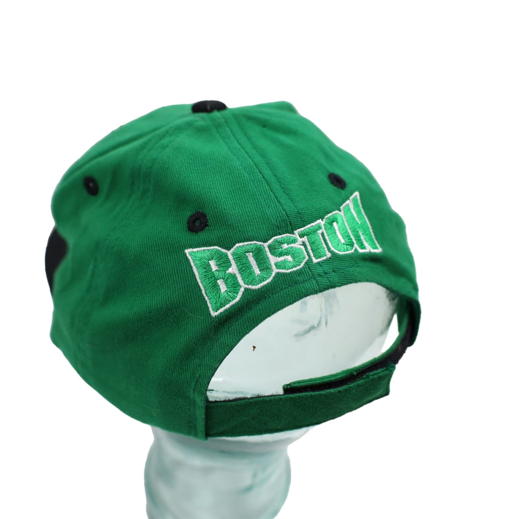Vintage VINTAGE Boston Celtic Spellout Hat Cap Green Baseball Cap Men OS One Size Style Baseball Cap Green Mens Celtics Spellout Hat Size ONE SIZE - 5 Thumbnail