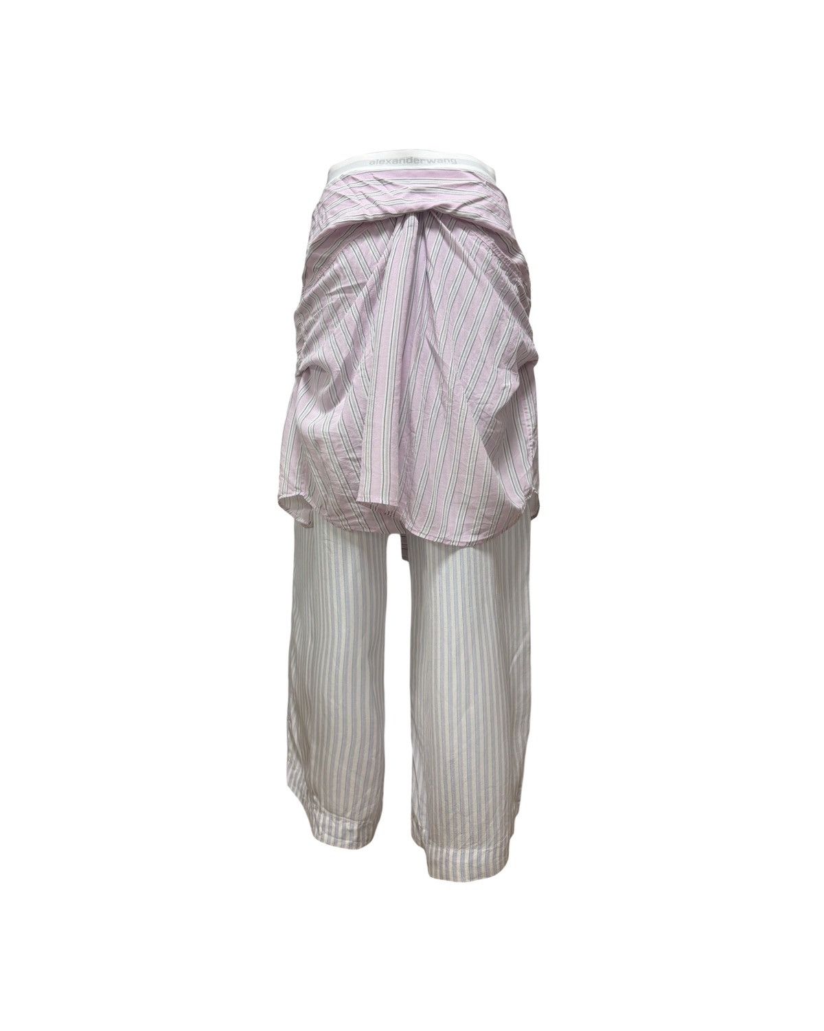 Alexander Wang ALEXANDER WANG S/S 2025 Boxer Pants with Pre-Styled Shirt Size 27" / US 4 / IT 40 - 2 Thumbnail