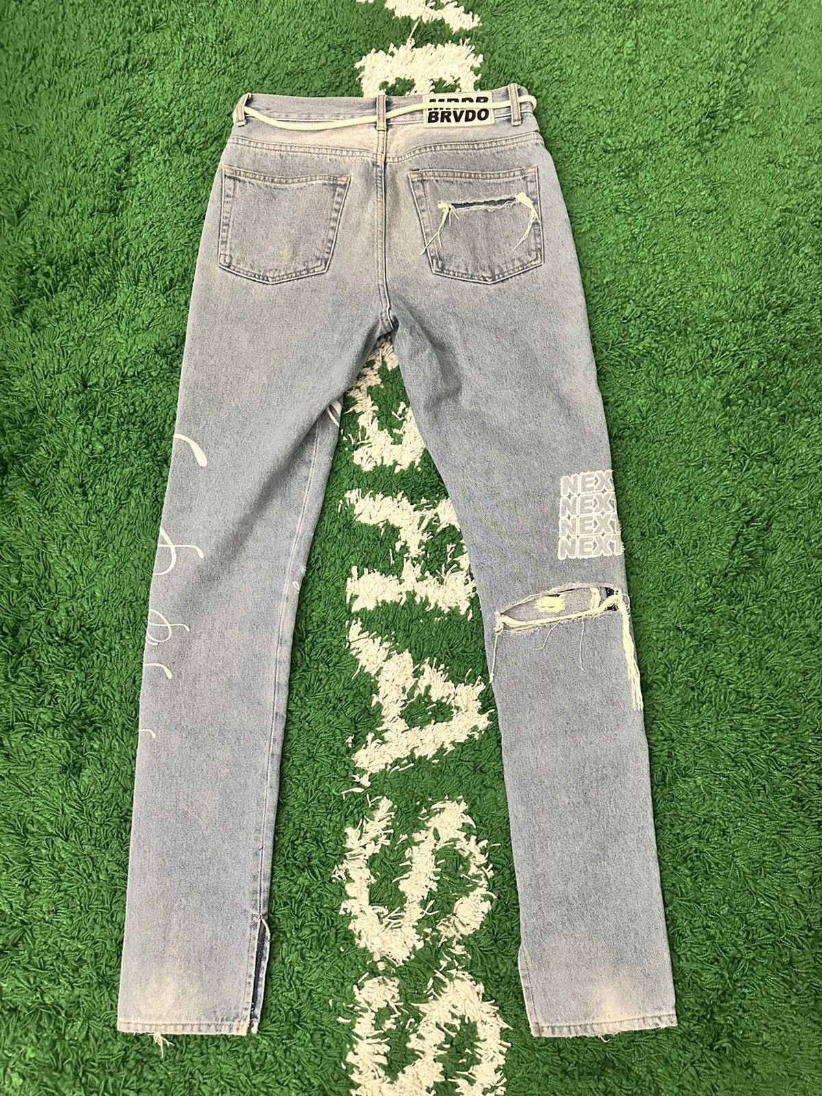 Off-White Jeans off white x ev bravado Size US 29 - 10 Thumbnail