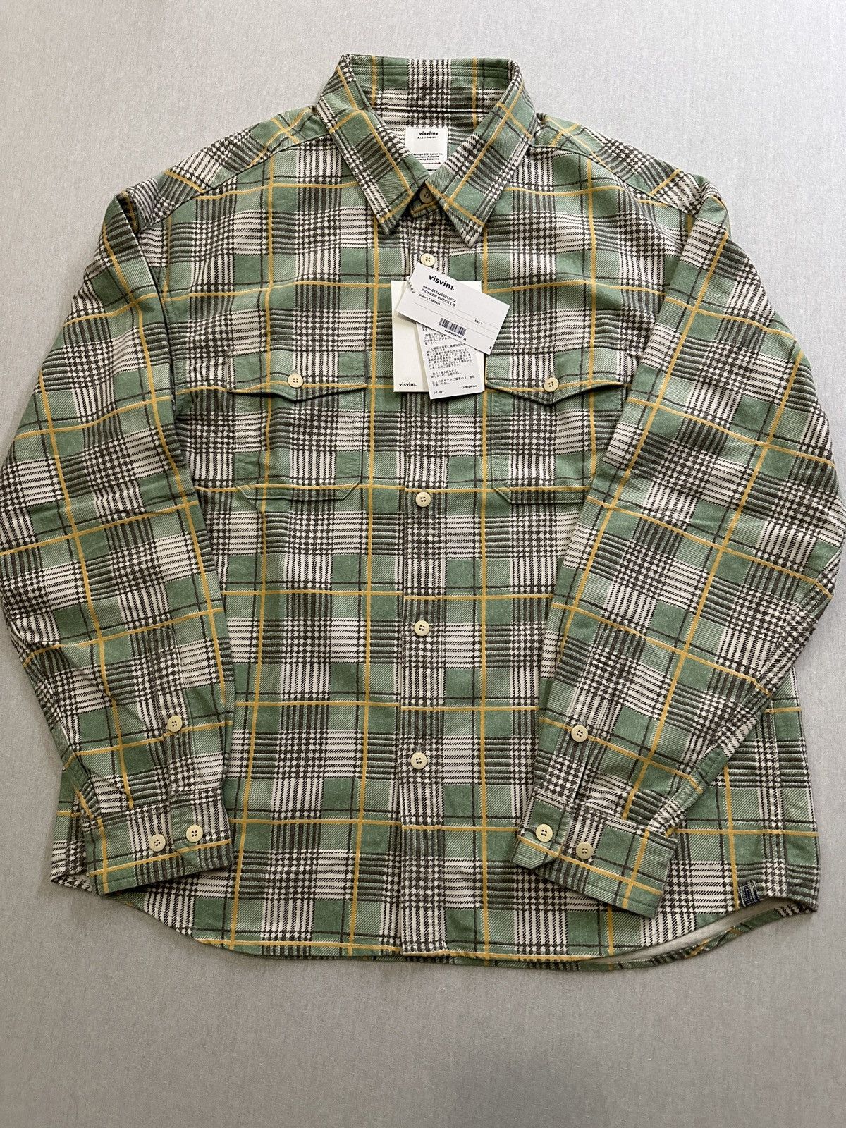 Visvim Wally Shirt (Printed Check) | Grailed