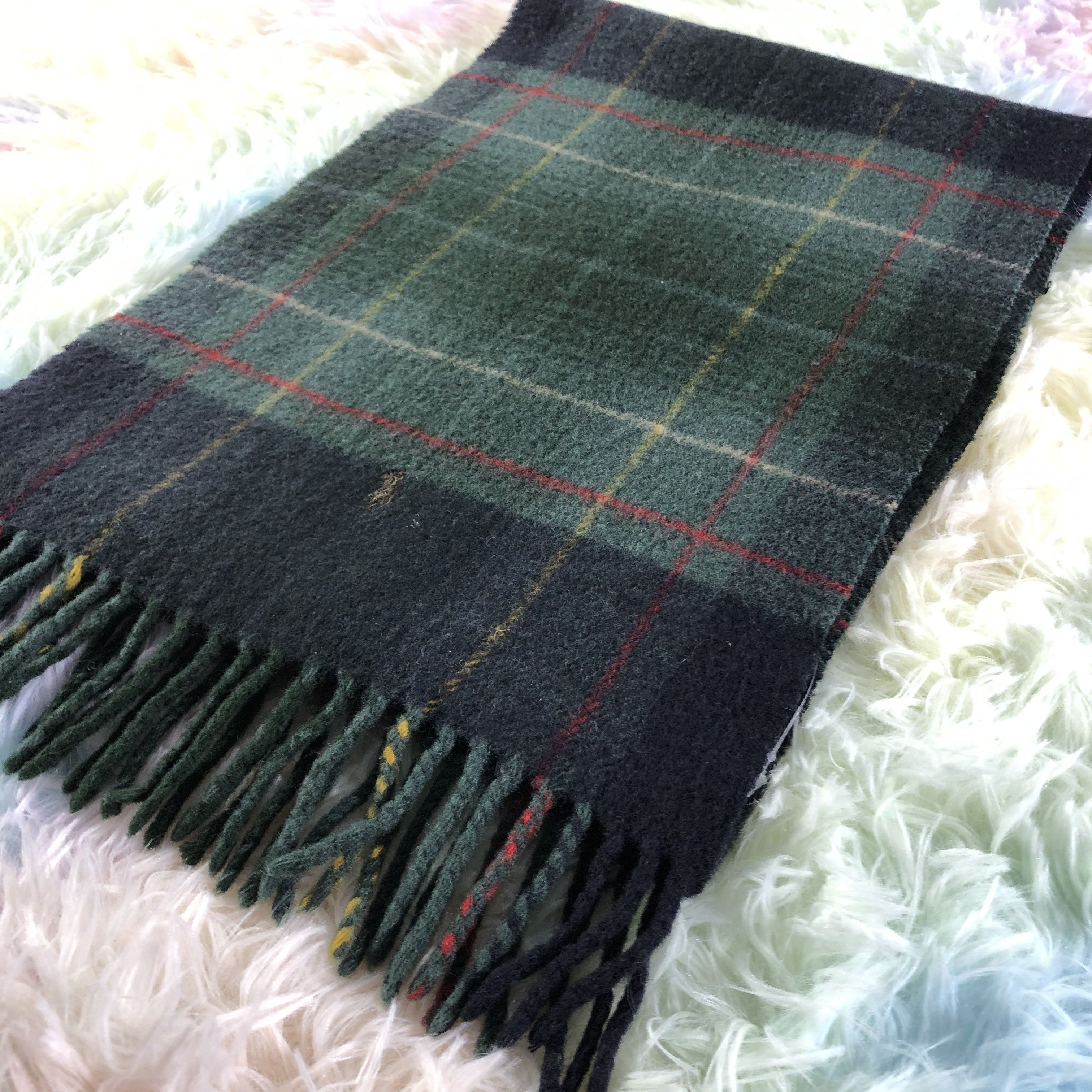 Ralph Lauren × Vintage Ralph Lauren Scarf / Muffler / Neckwear - KM30 Size ONE SIZE - 4 Thumbnail