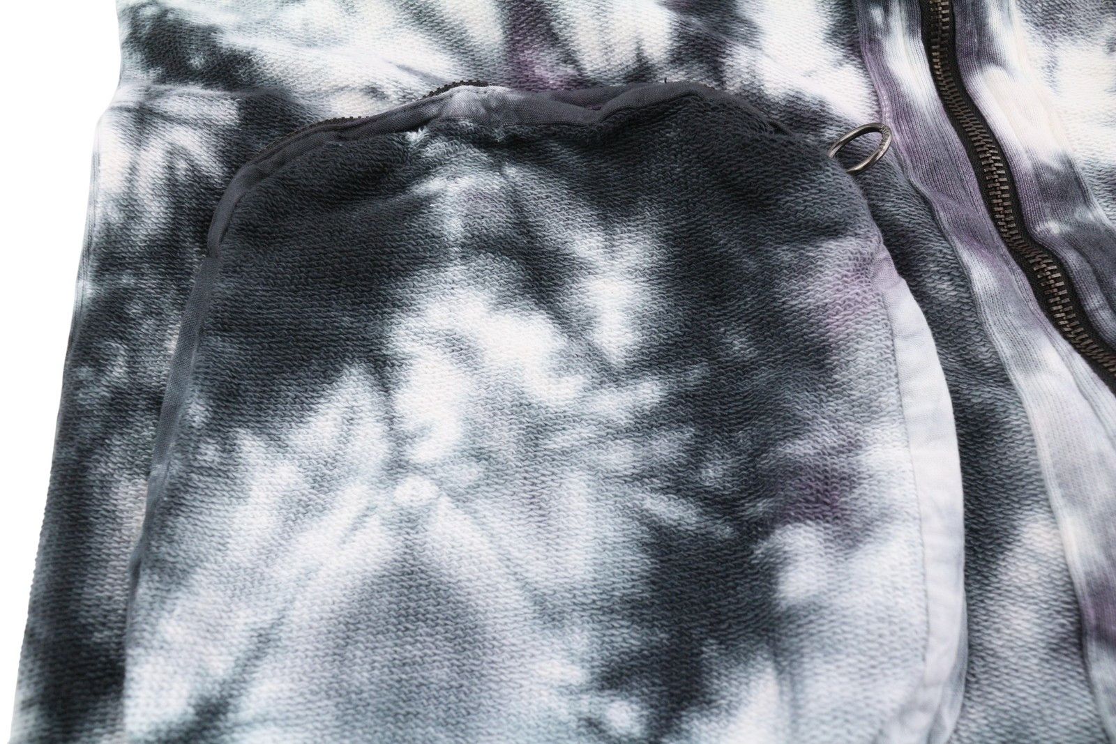 Other AOKI UTILITY XS Tie Dye Black White Patch Vest 88026 Size US XS / EU 42 / 0 - 7 Thumbnail