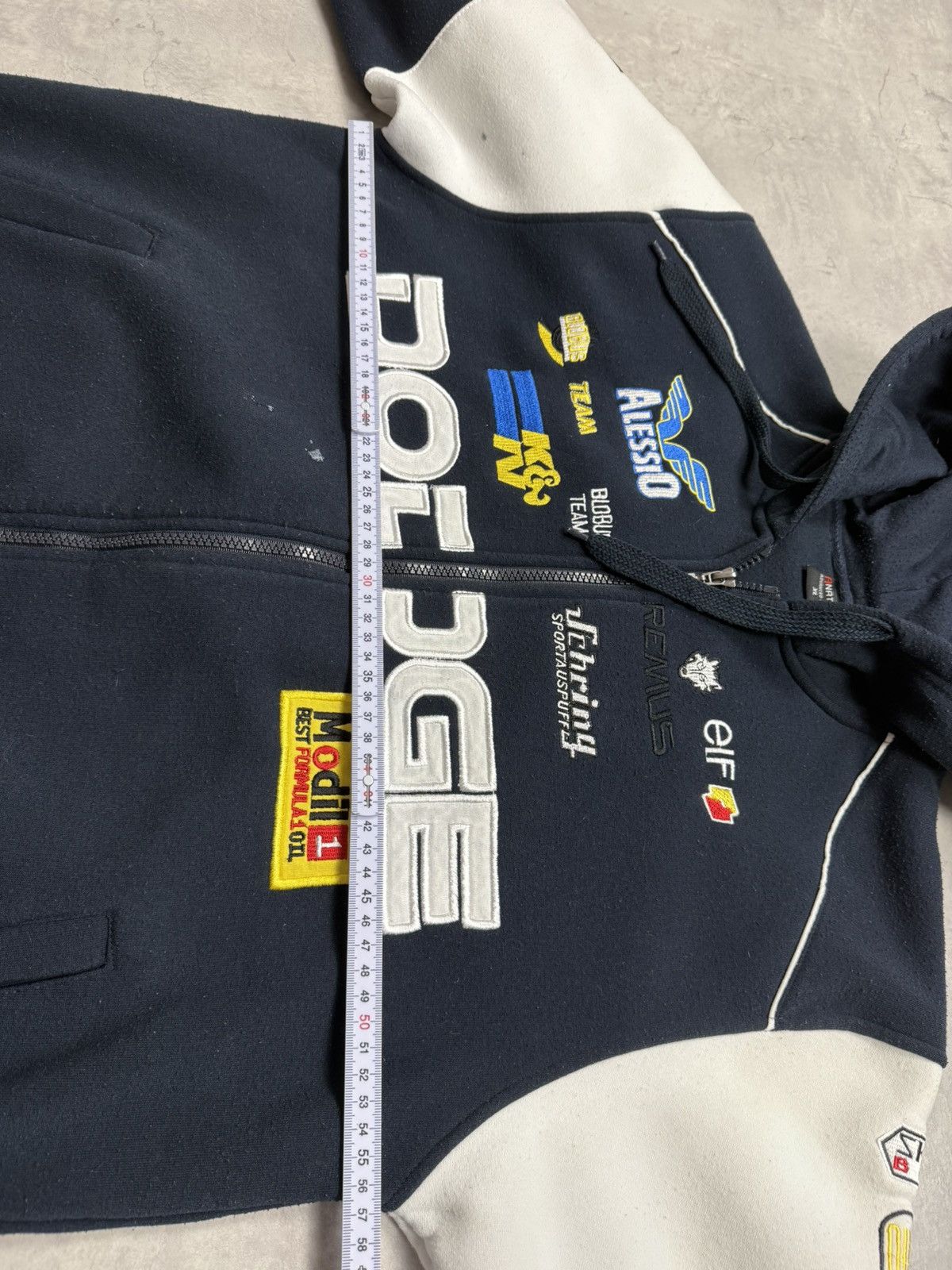 Vintage Dodge Vintage Racing Zip Hoodie Size US XL / EU 56 / 4 - 11 Thumbnail