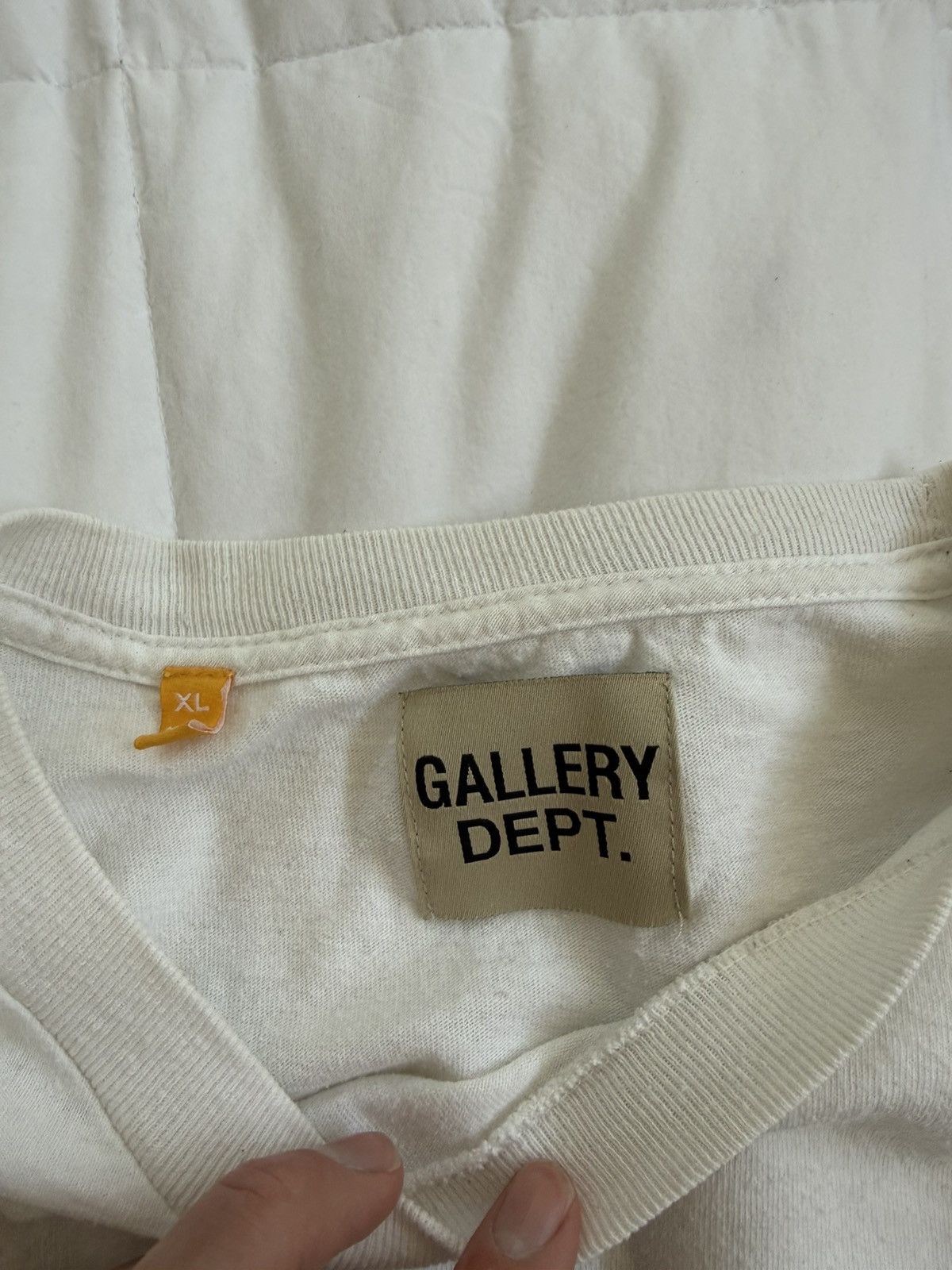 Gallery Dept. Gallery Dept. white long sleeve shirt Size US XL / EU 56 / 4 - 4 Thumbnail