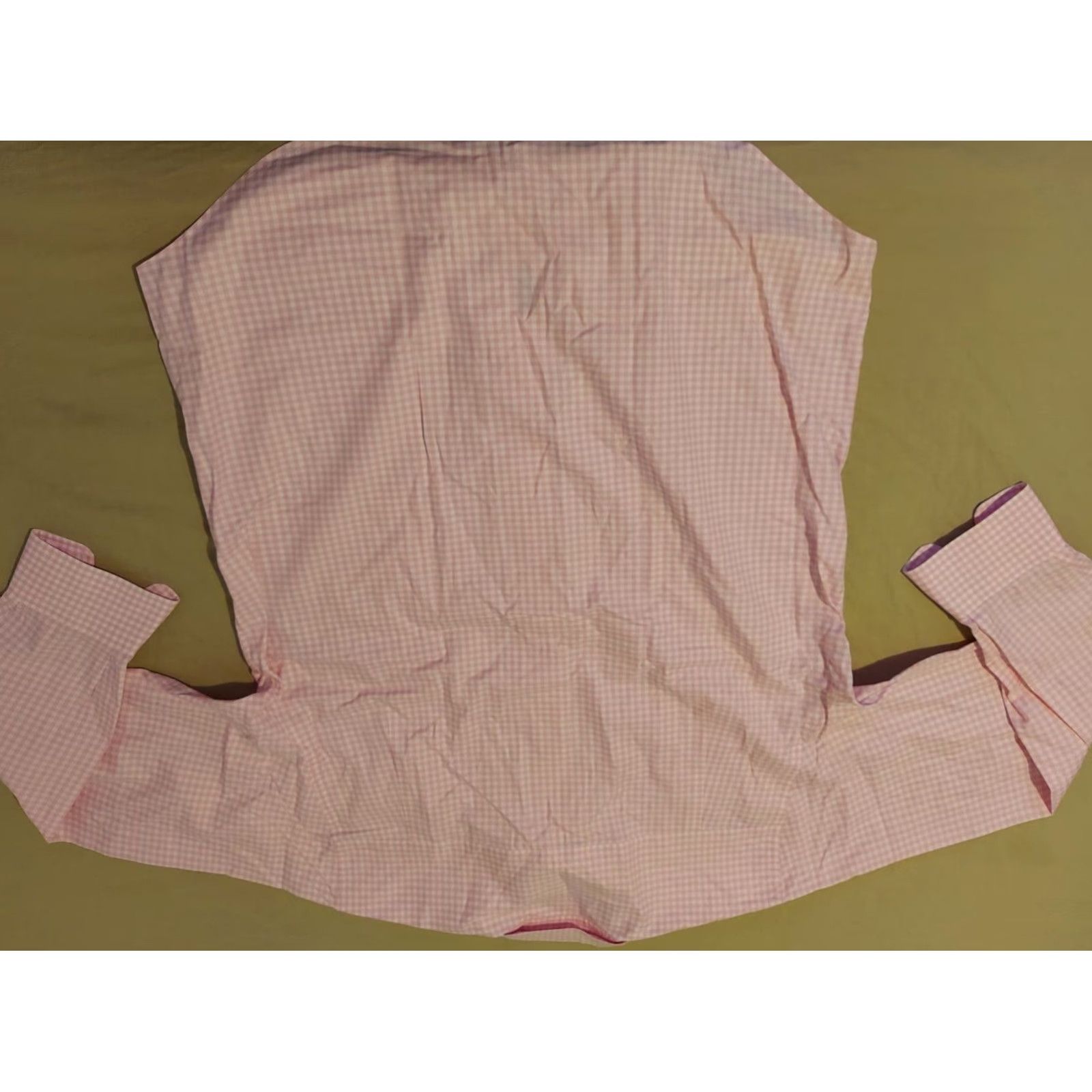 David Donahue VINTAGE David Donahue Dress Shirt 16.5 34 35 Pink Cotton Mens Shirt 16.5 Pink Mens Size 46R - 8 Thumbnail