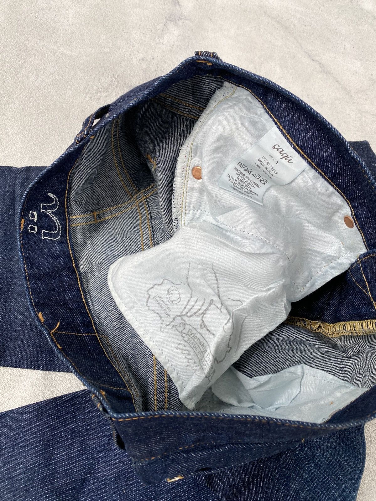 Japanese Brand Caqu Japan Jeans Size US 29 - 6 Thumbnail