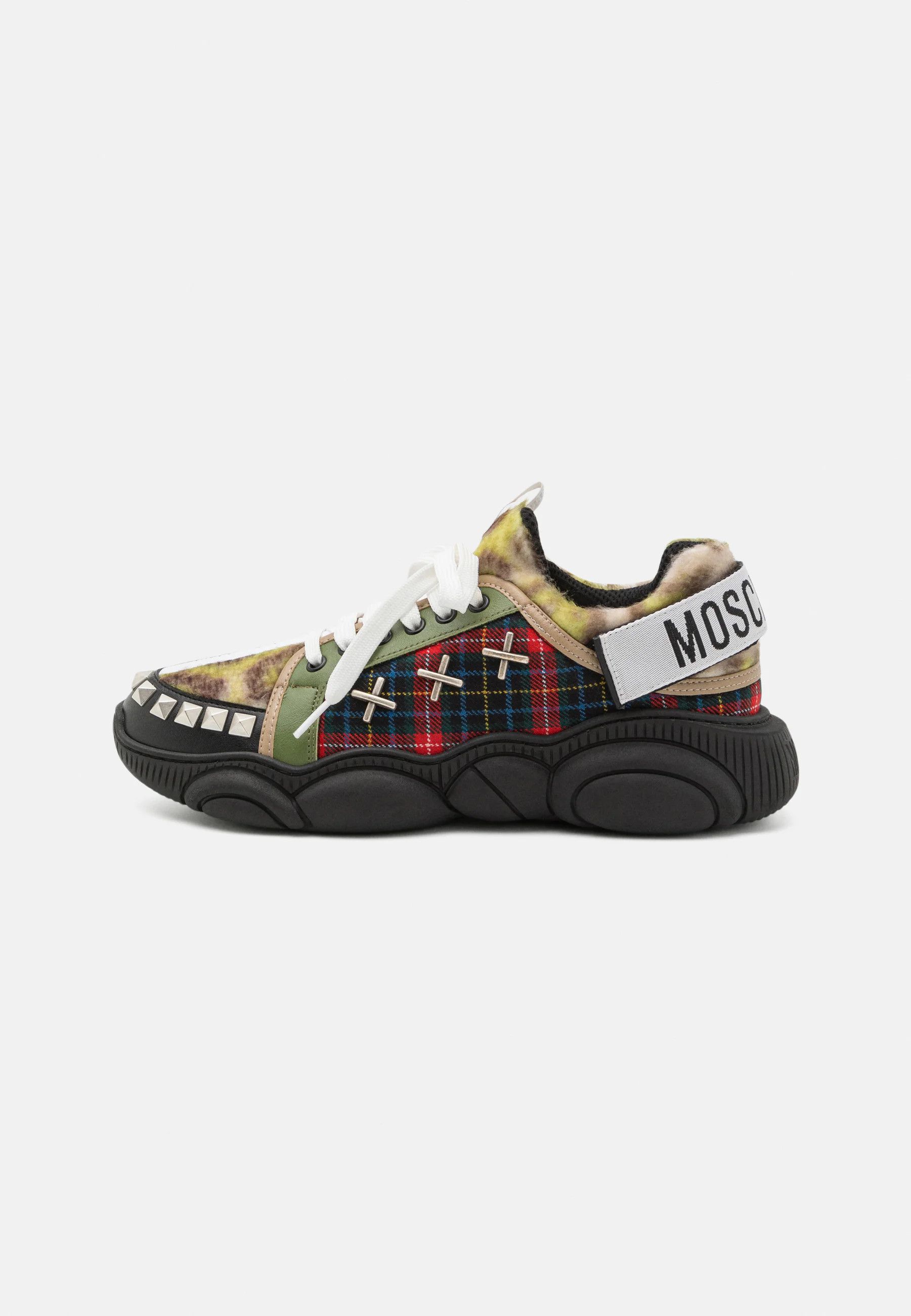 Moschino o1y0225 Hi-Top Sneakers in Multicolor Size US 10 / EU 43 - 1 Thumbnail