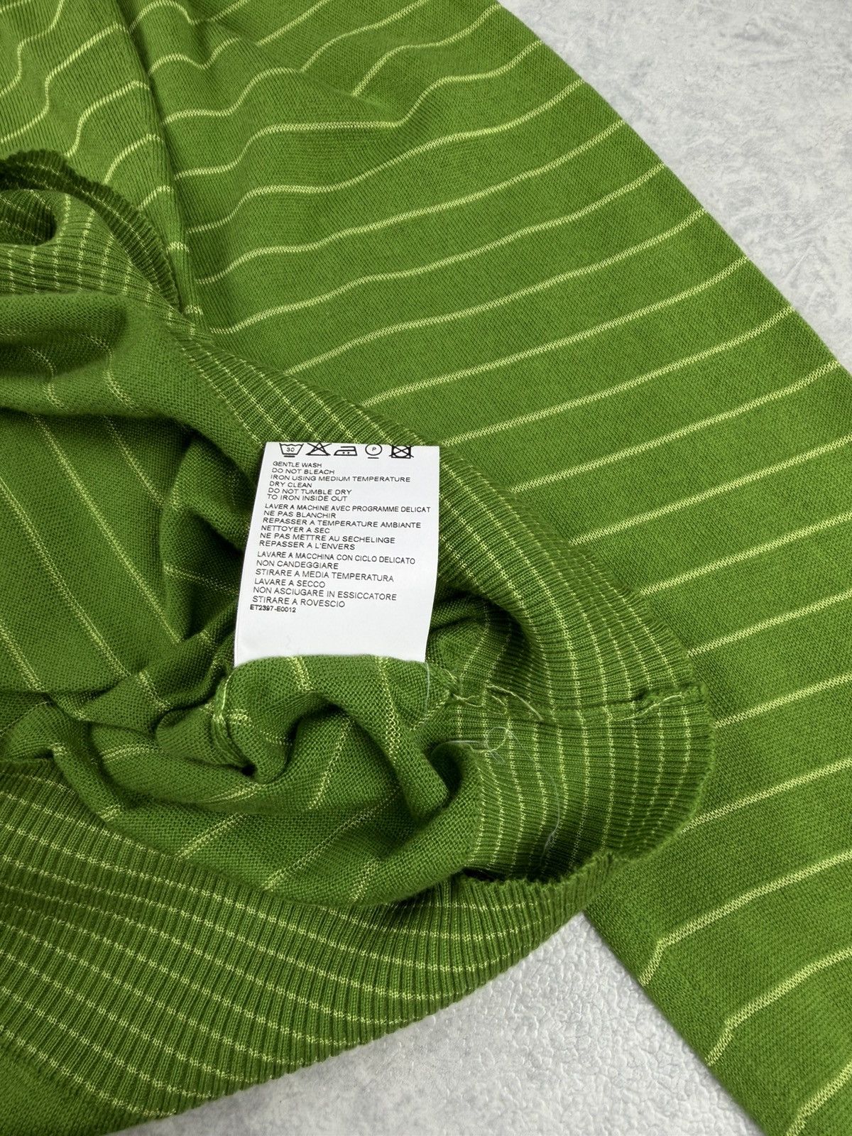 Dirk Bikkembergs Bikkembergs Men’s Cotton Knit Sweater Size L Size US L / EU 52-54 / 3 - 10 Thumbnail